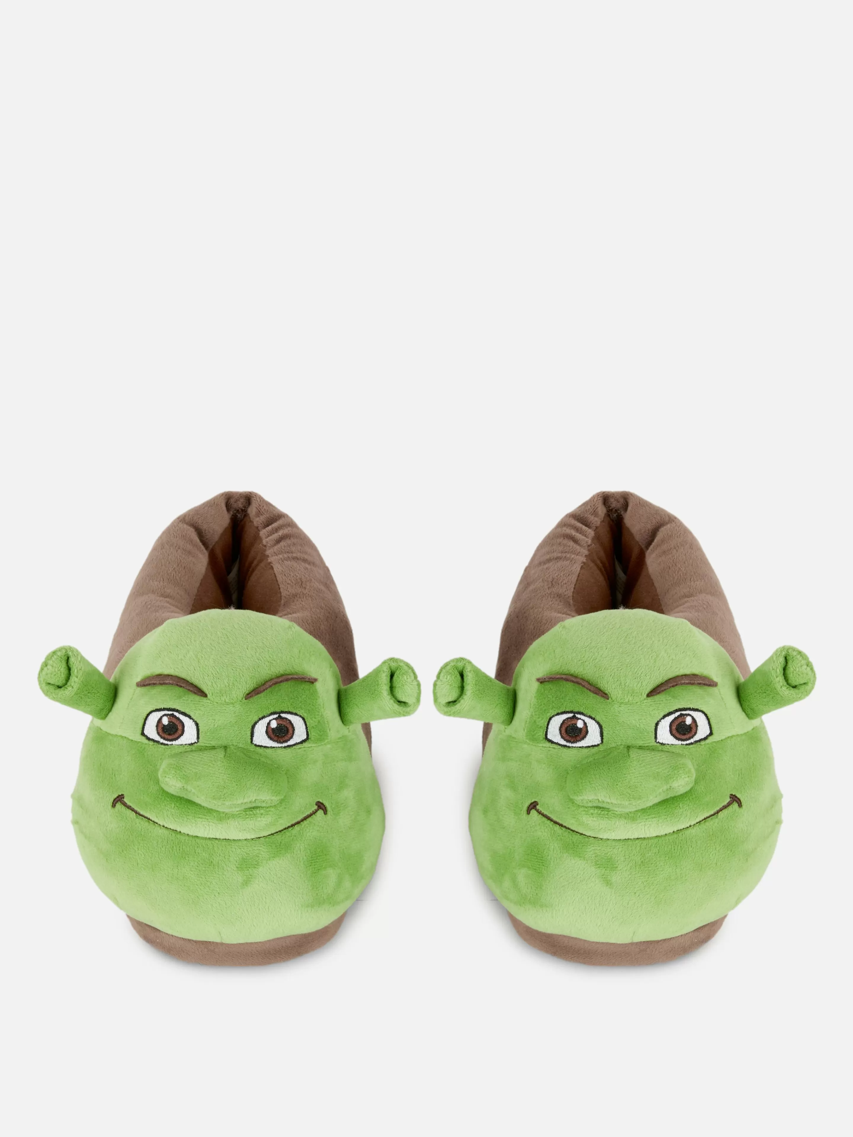 Chinelos E Pantufas*Primark Pantufas Felpudas Shrek Verde