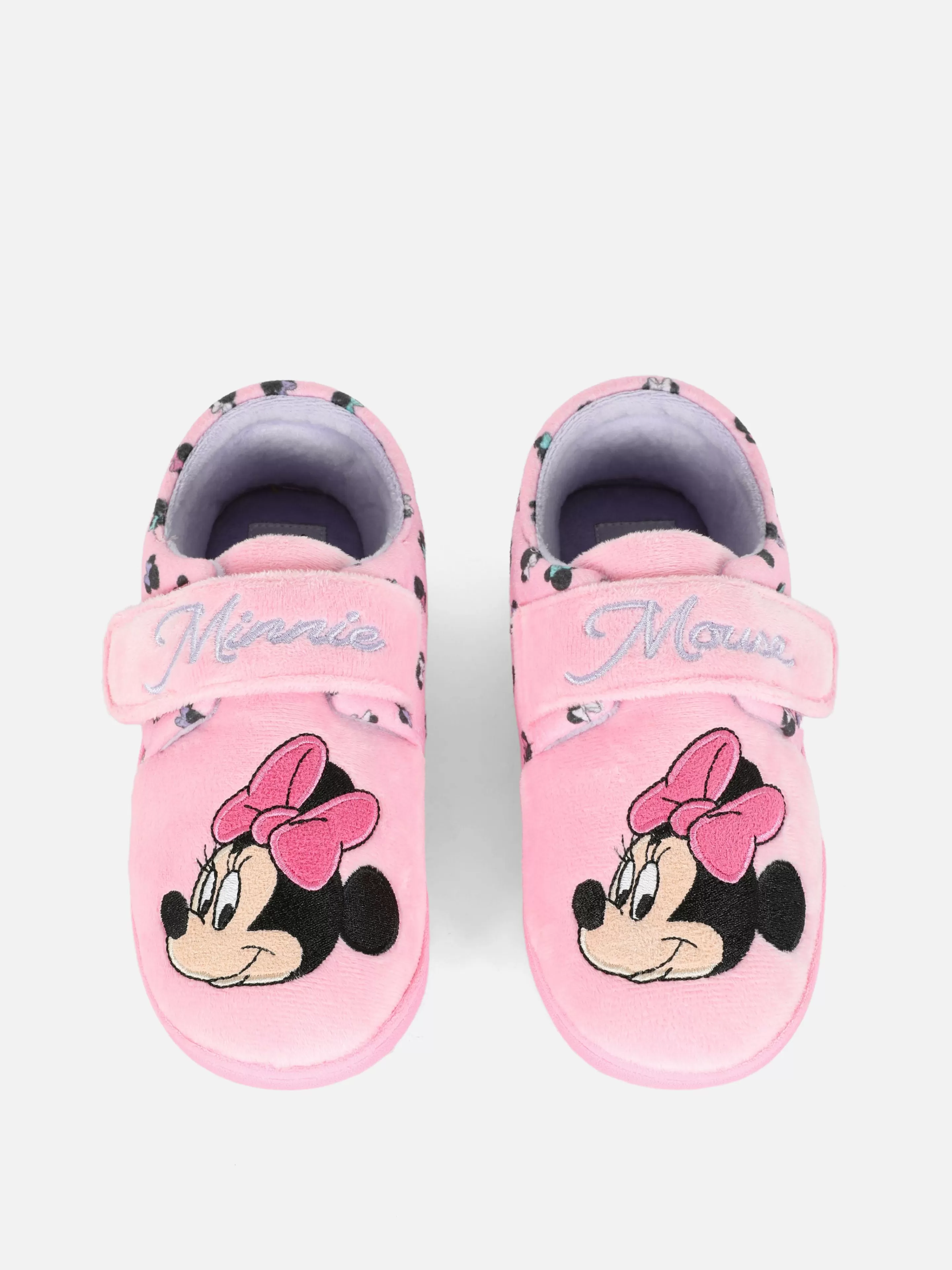 Chinelos E Pantufas*Primark Pantufas Sola Borracha Minnie Disney Cor-de-rosa