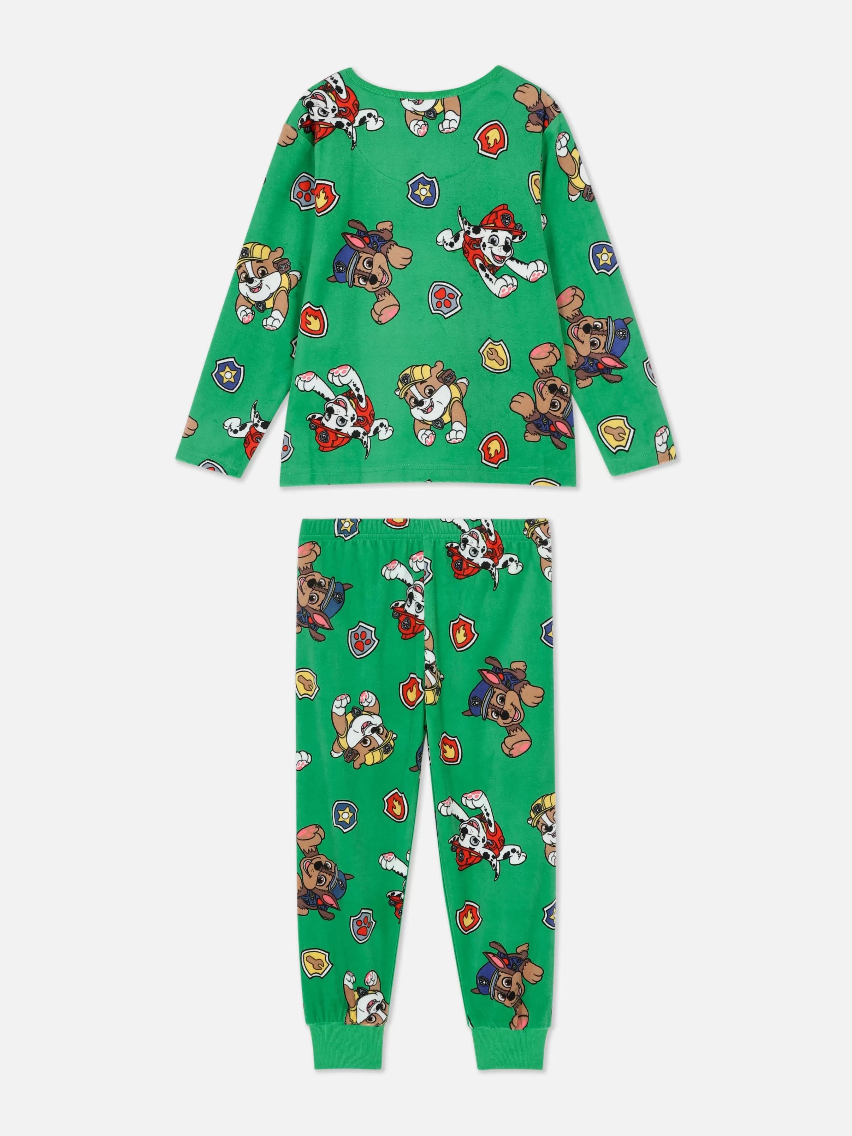 Pijamas E Roupa De Dormir*Primark Pijama Calças Veludo PAW Patrol Verde