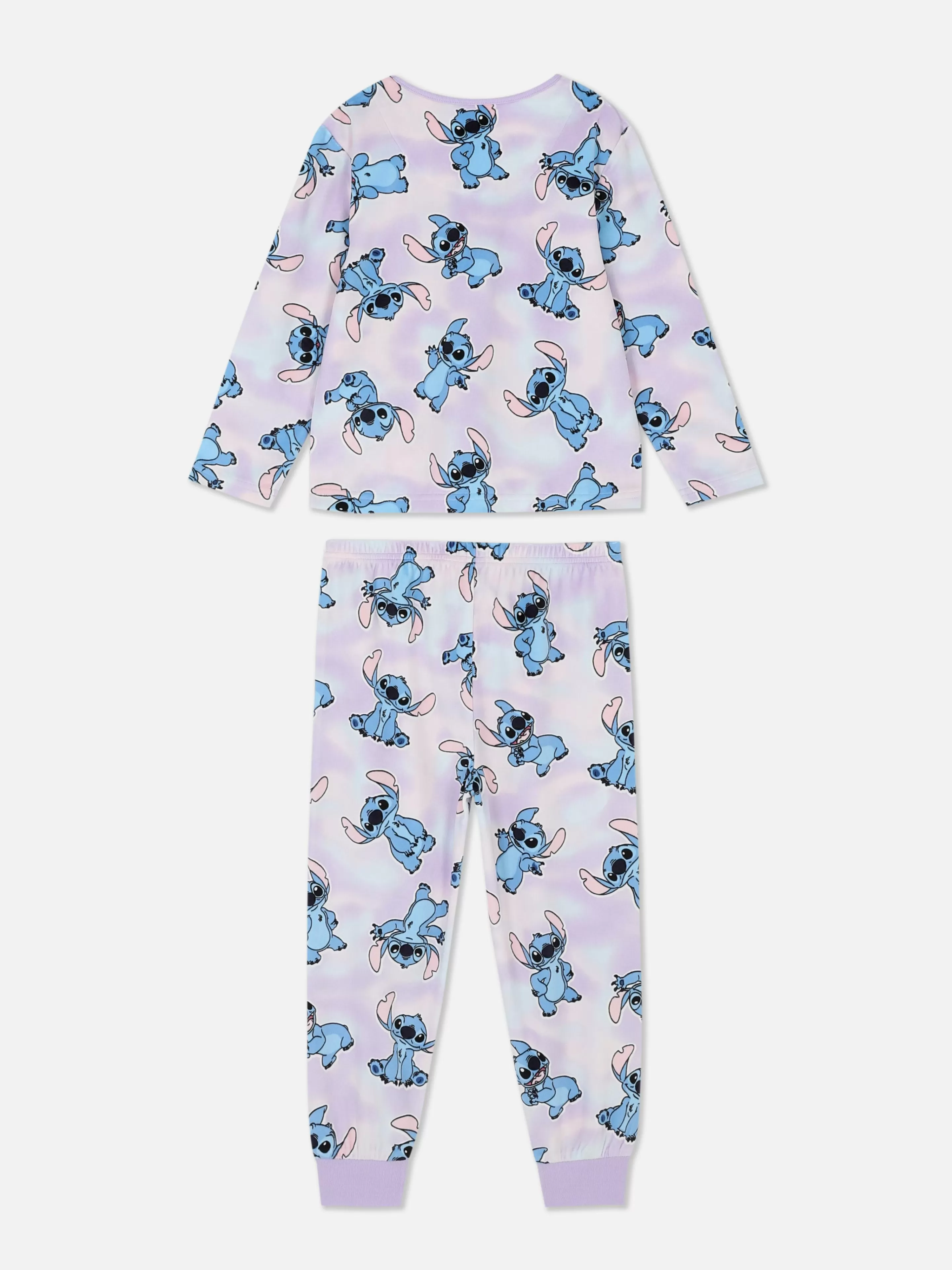 Pijamas E Roupa De Dormir*Primark Pijama Comprido Confortável Disney Stitch Multicolor