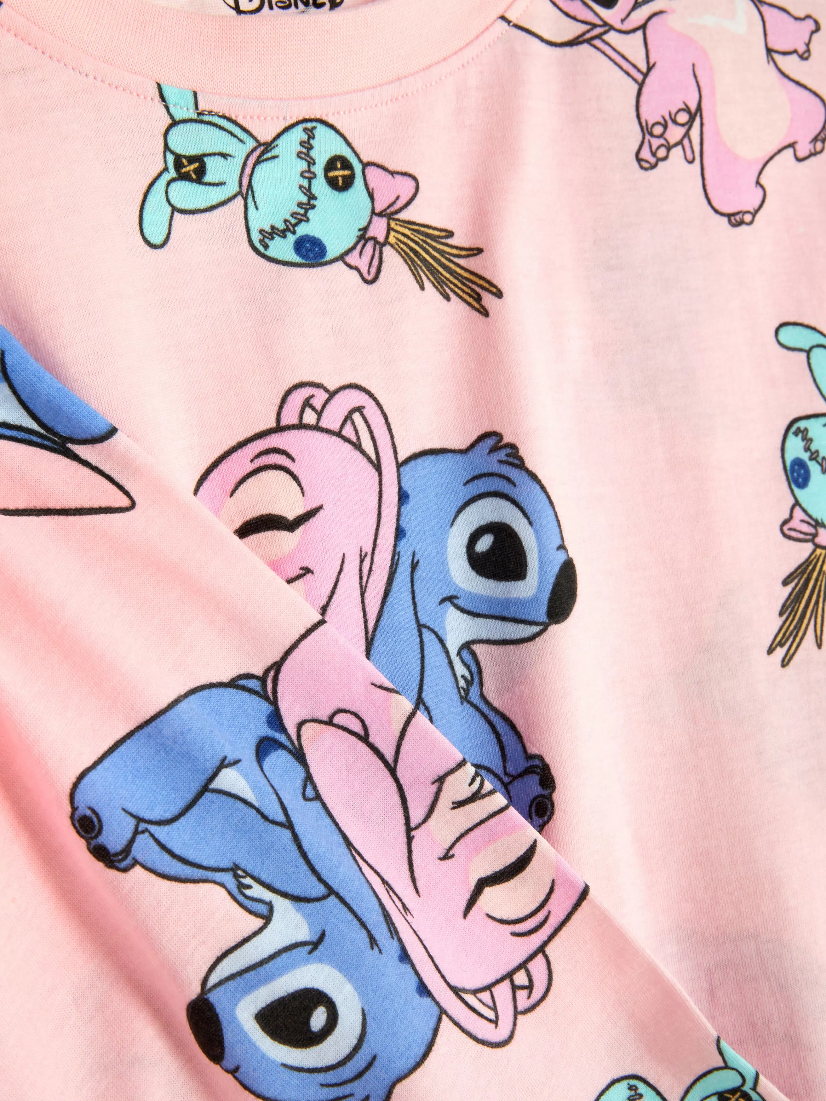 Pijamas*Primark Pijama Gráfico Personagens Disney Cor-de-rosa