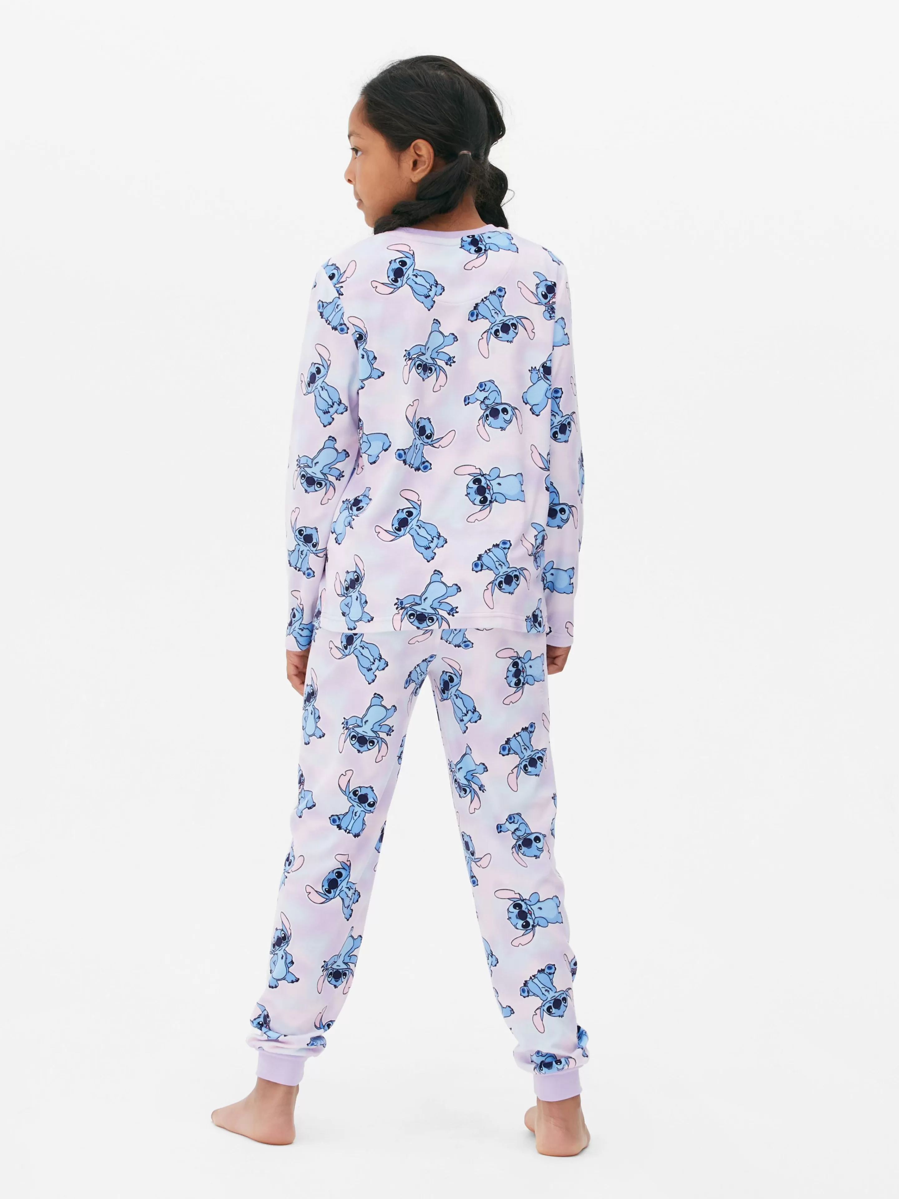 Pijamas E Roupa De Dormir*Primark Pijama Manga Comprida Disney Lilo & Stitch Multicolor