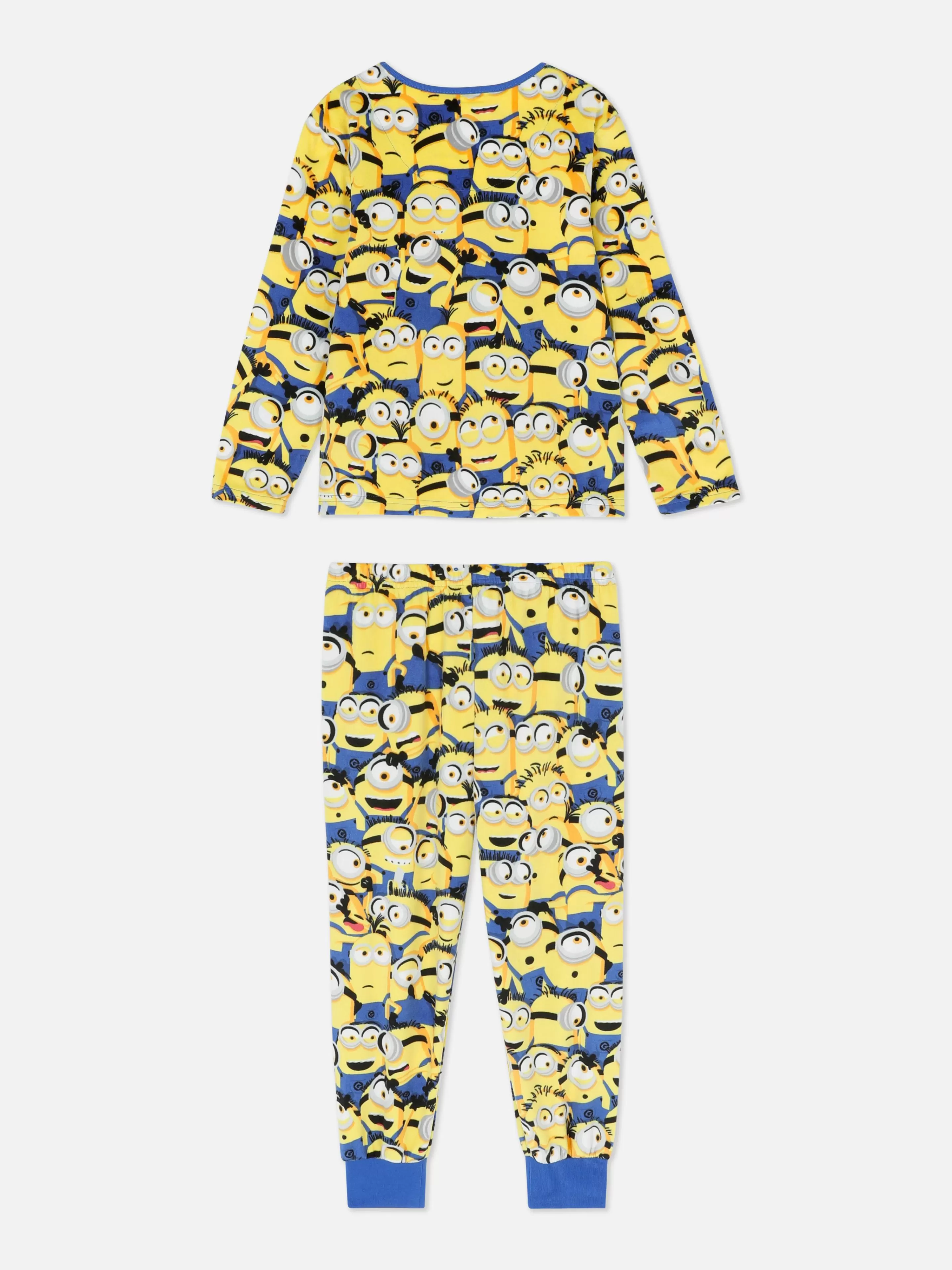 Pijamas E Roupa De Dormir*Primark Pijama Manga Comprida Mínimos Amarelo