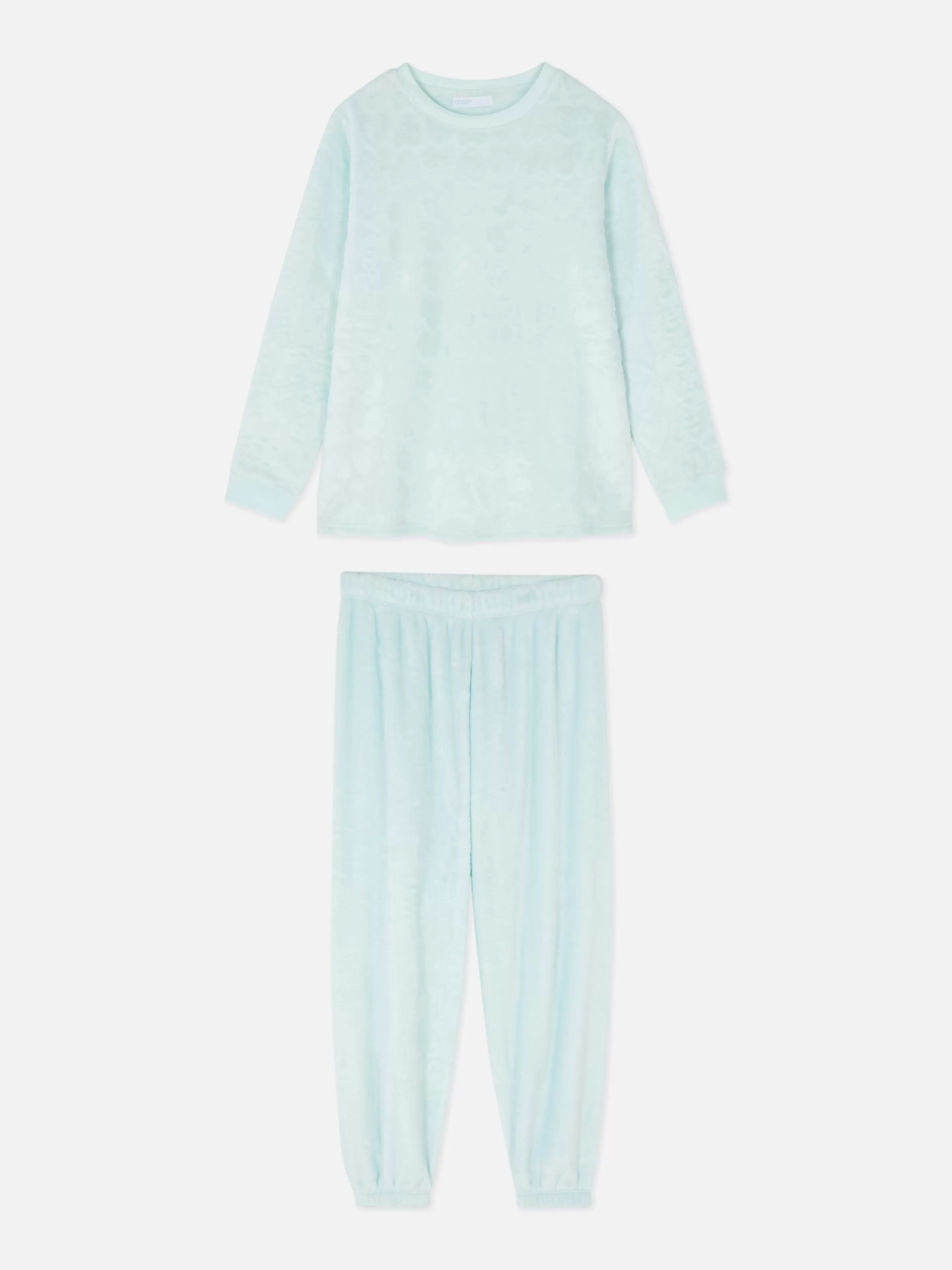 Pijamas*Primark Pijama Polar Suave Verde-menta