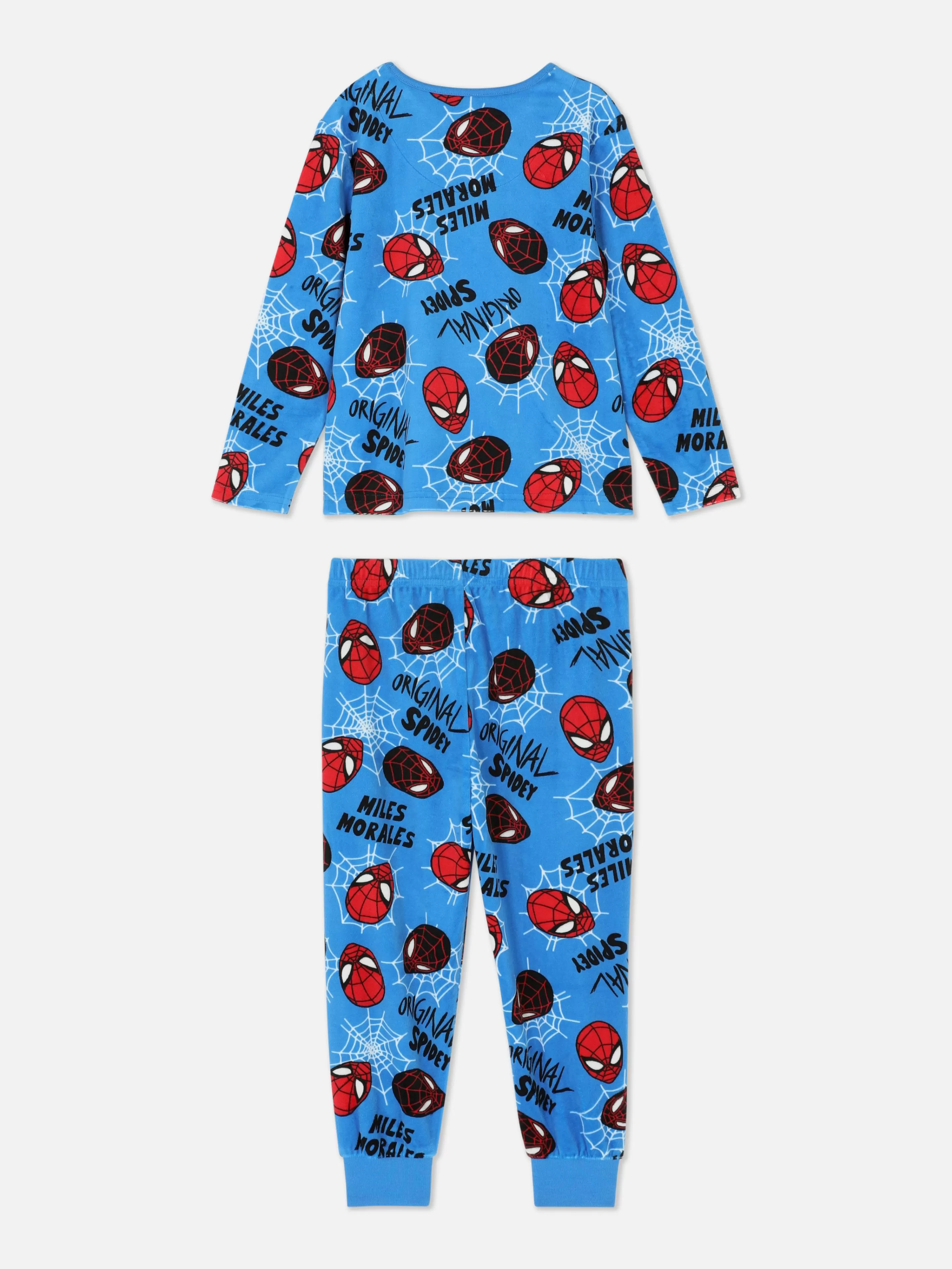 Pijamas E Roupa De Dormir*Primark Pijama T-shirt/calças Marvel Homem-Aranha Azul