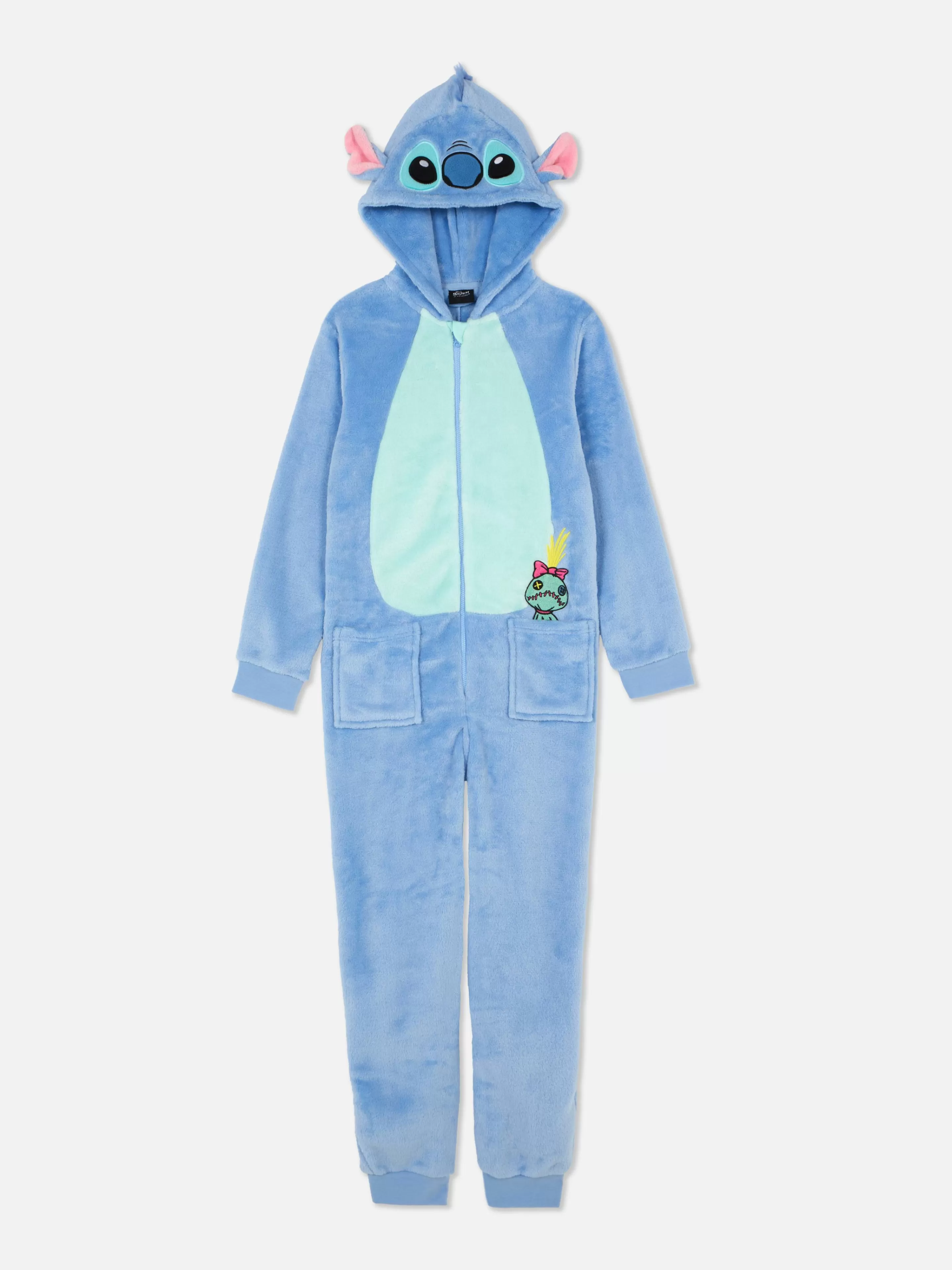 Snuddies E Pijamas-Macacão*Primark Pijama-macacão Disney Stitch Criança Azul