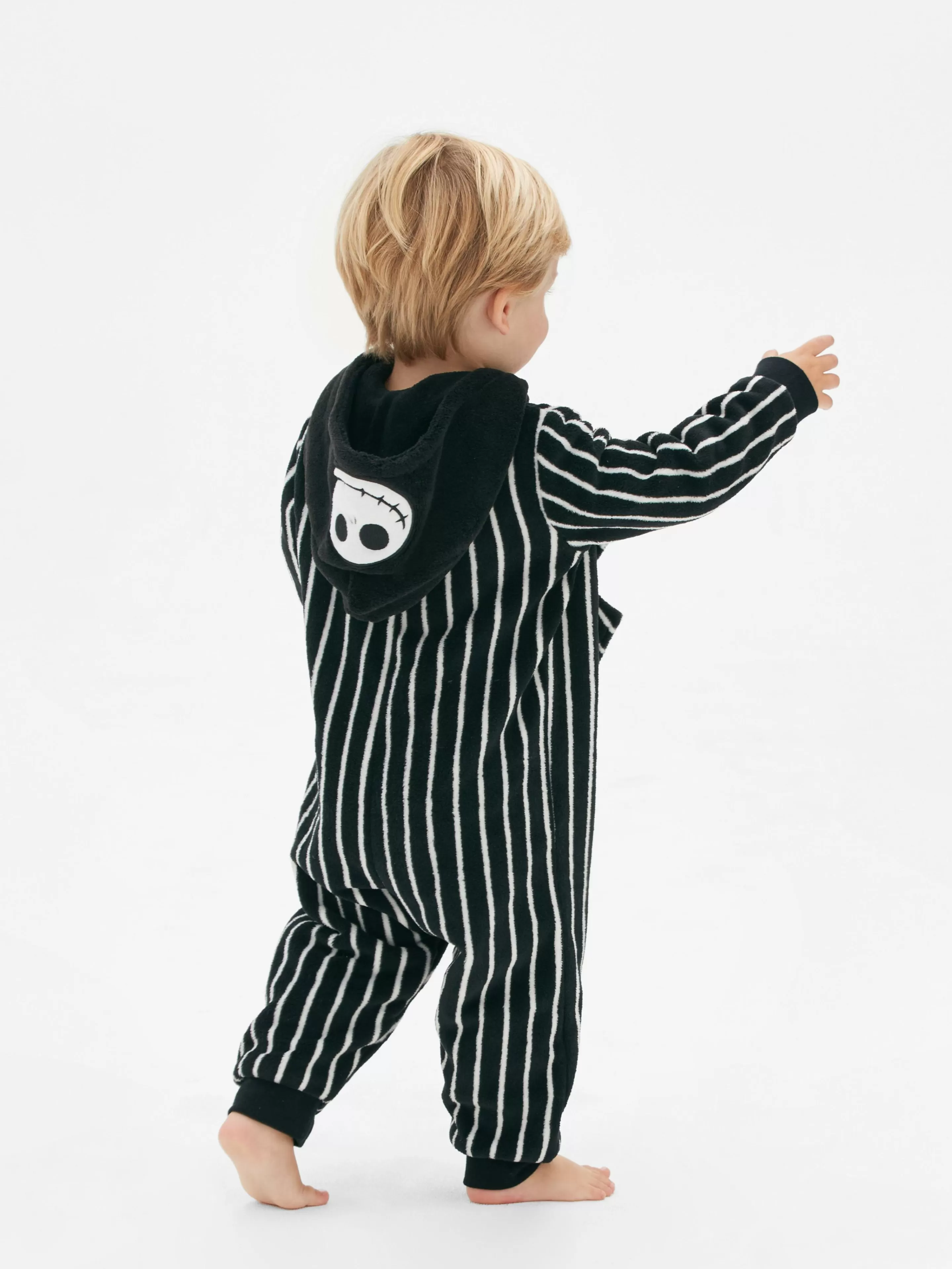 Pijamas-Macacão | Pijamas-Macacão*Primark Pijama-macacão Disney Tim Burton O Estranho Mundo De Jack Bebé Preto/Branco