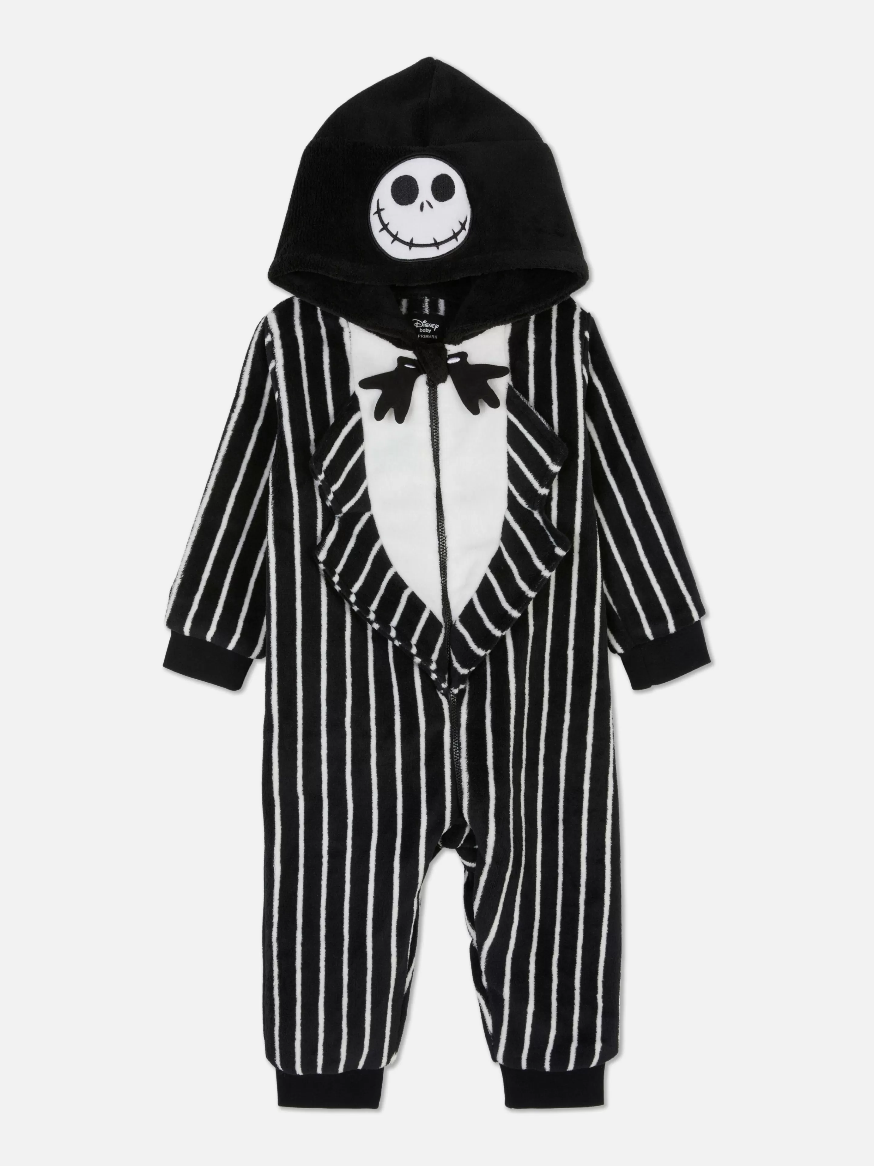 Pijamas-Macacão | Pijamas-Macacão*Primark Pijama-macacão Disney Tim Burton O Estranho Mundo De Jack Bebé Preto/Branco
