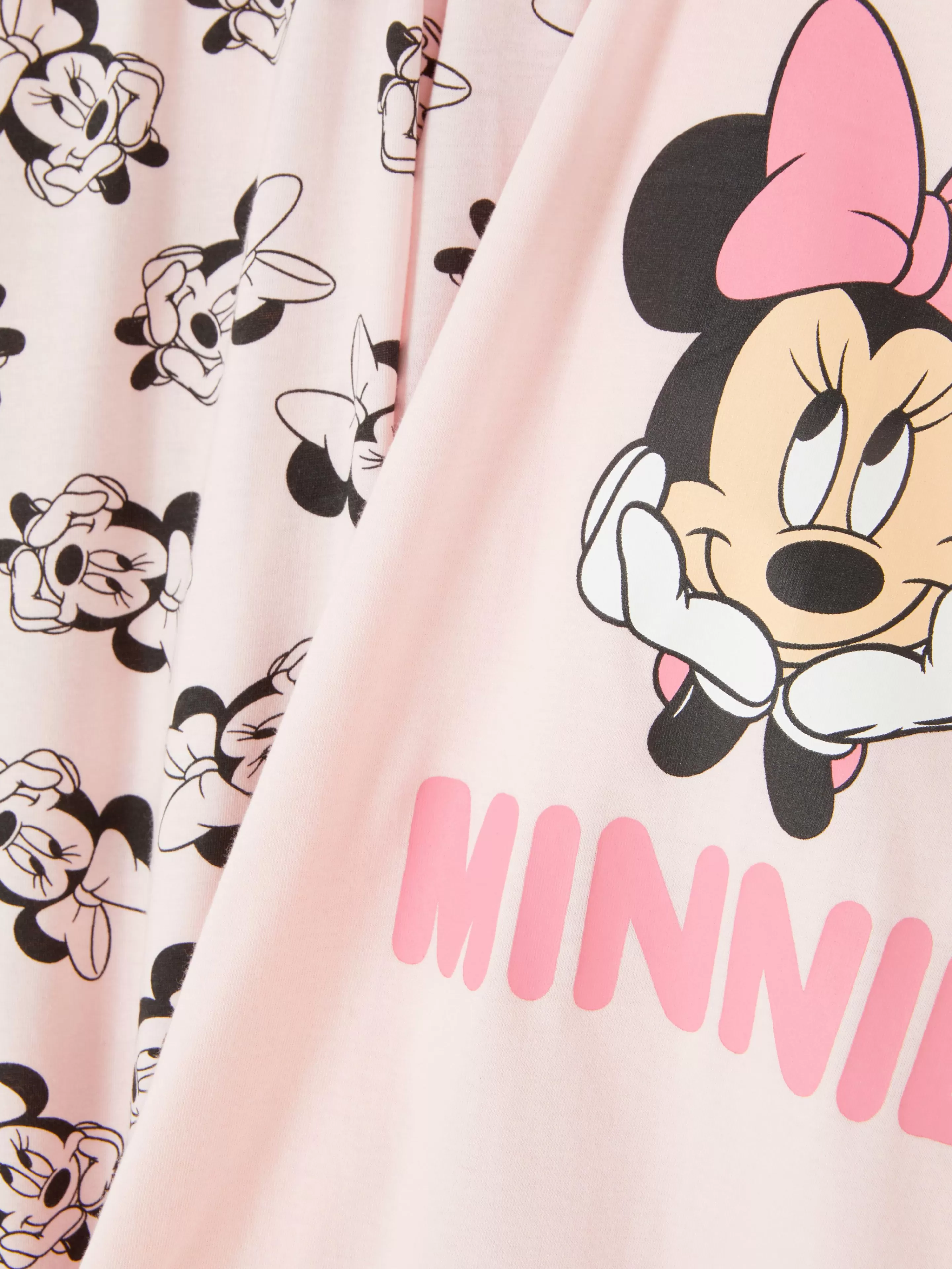 Pijamas*Primark Pijamas T-shirt Personagens Disney Cor-de-rosa