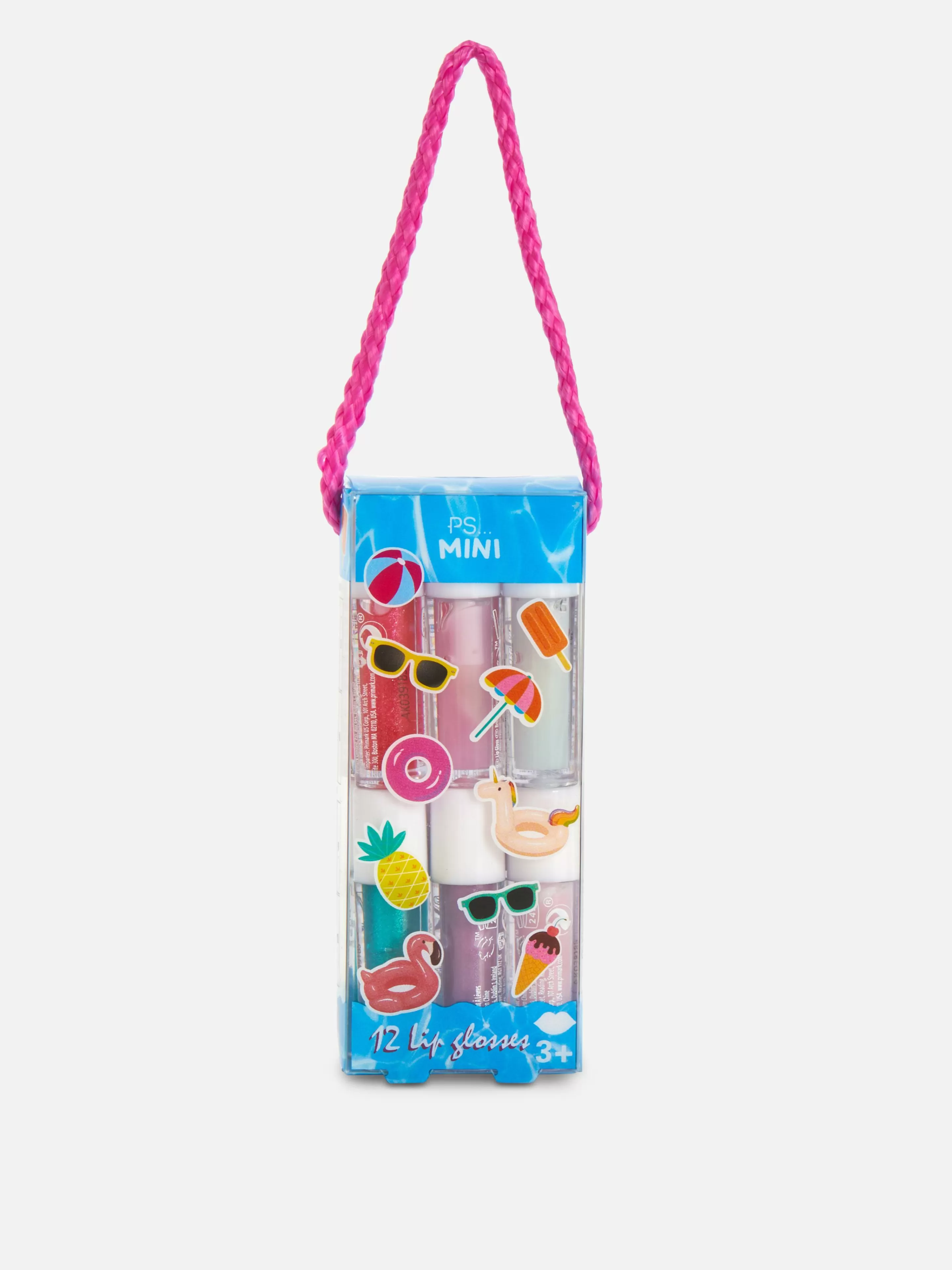 Brilho Para Lábios*Primark Pk 12 Brilhos Lábios/vernizes PS… Pool Party Mini Multicolor