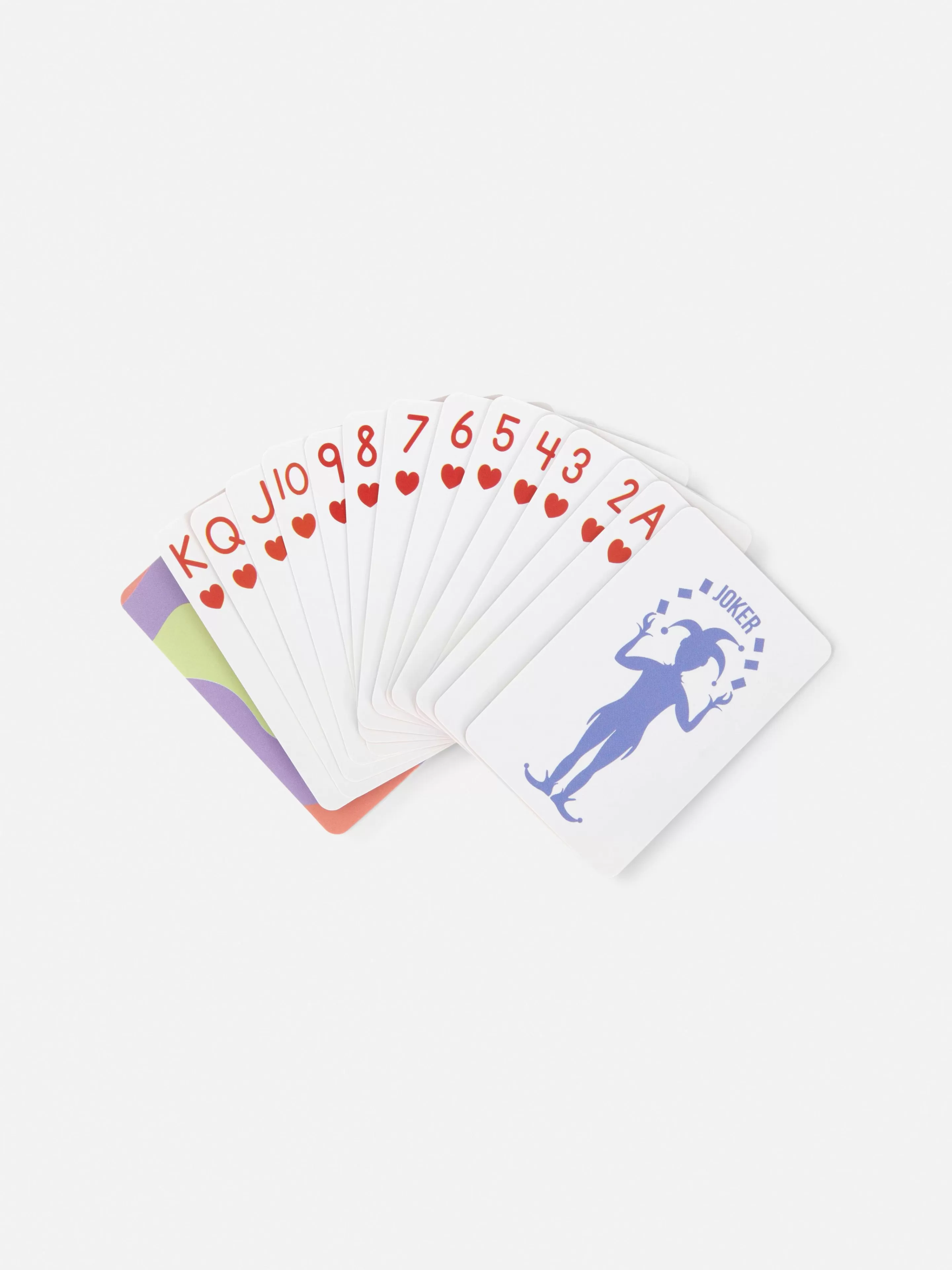 Jogos*Primark Porta-chaves Mini Cartas Jogar Multicolor