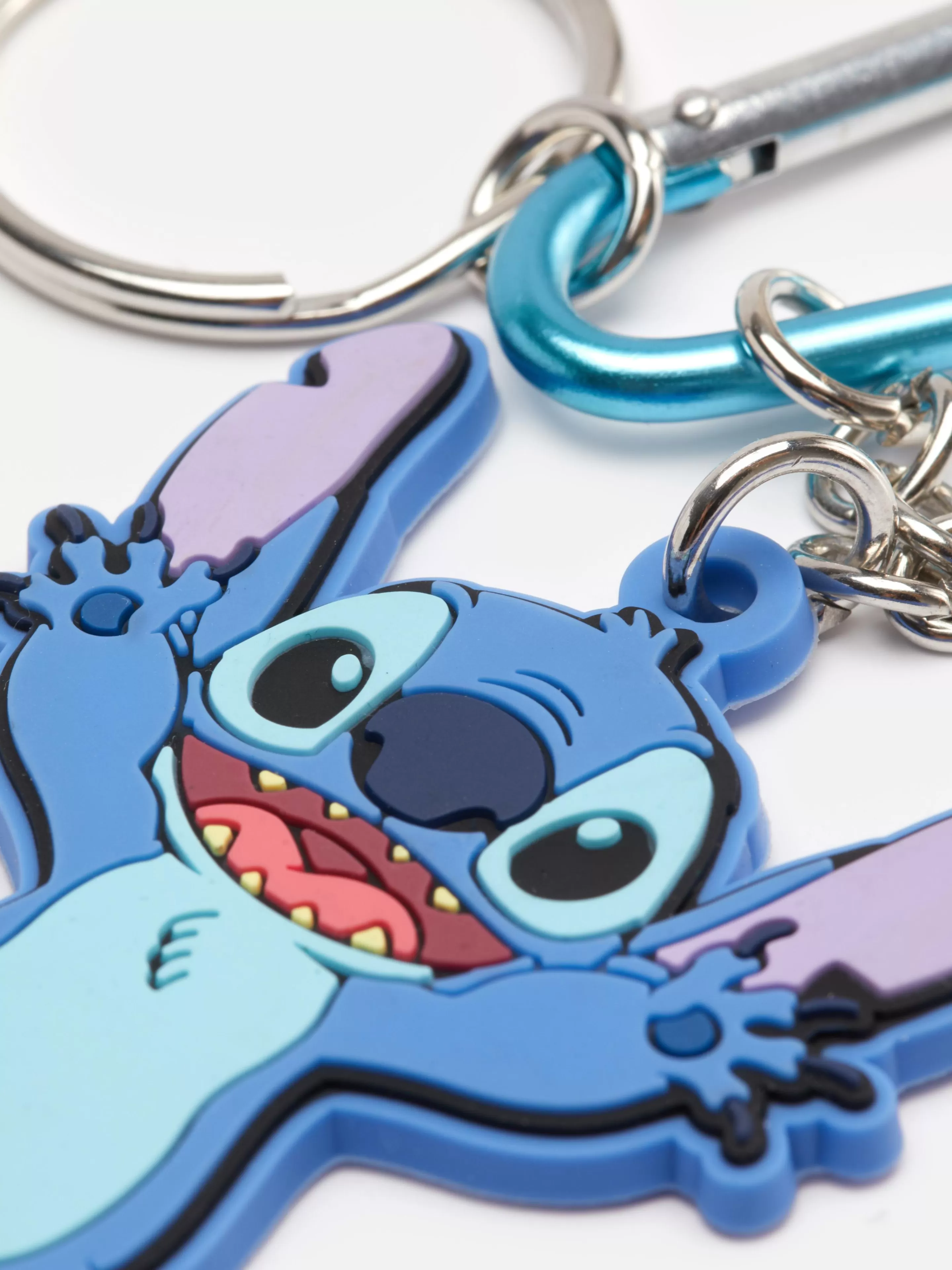 Acessórios De Viagem*Primark Porta-chaves Pendente Disney Stitch Azul