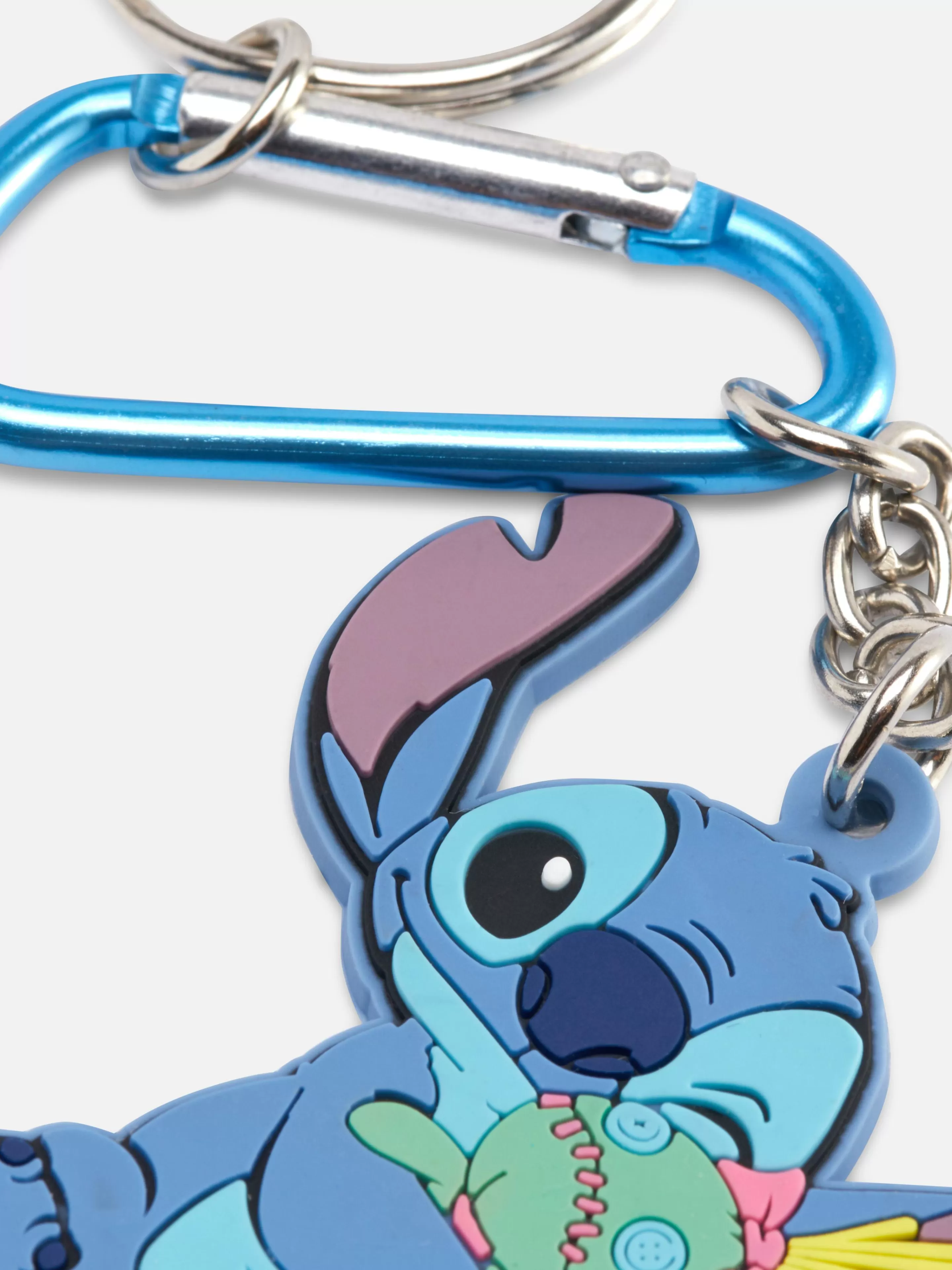 Acessórios De Viagem*Primark Porta-chaves Pendente Disney Stitch Azul