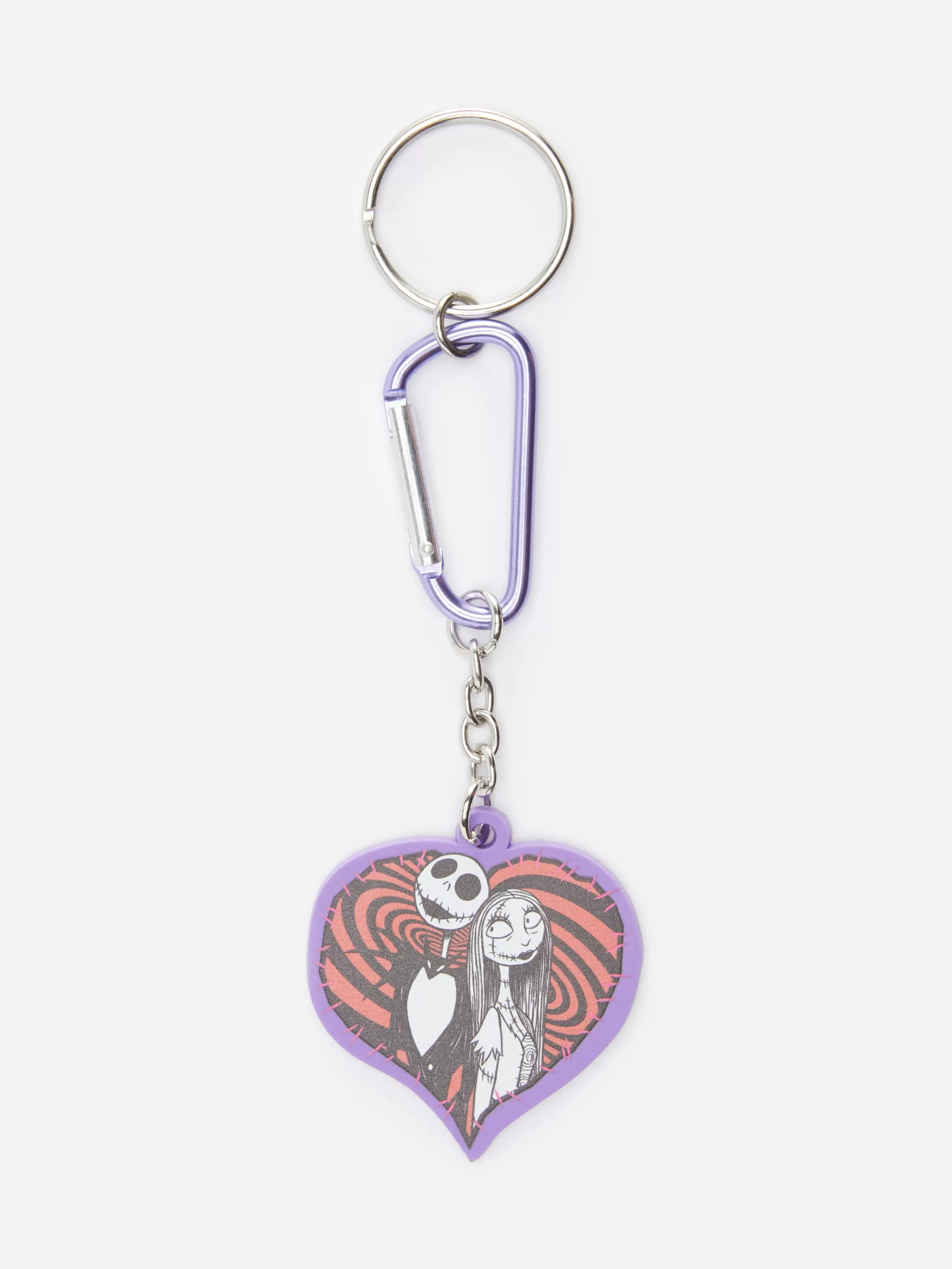 Acessórios De Viagem*Primark Porta-chaves Pendente Disney Tim Burton O Estranho Mundo De Jack Branco
