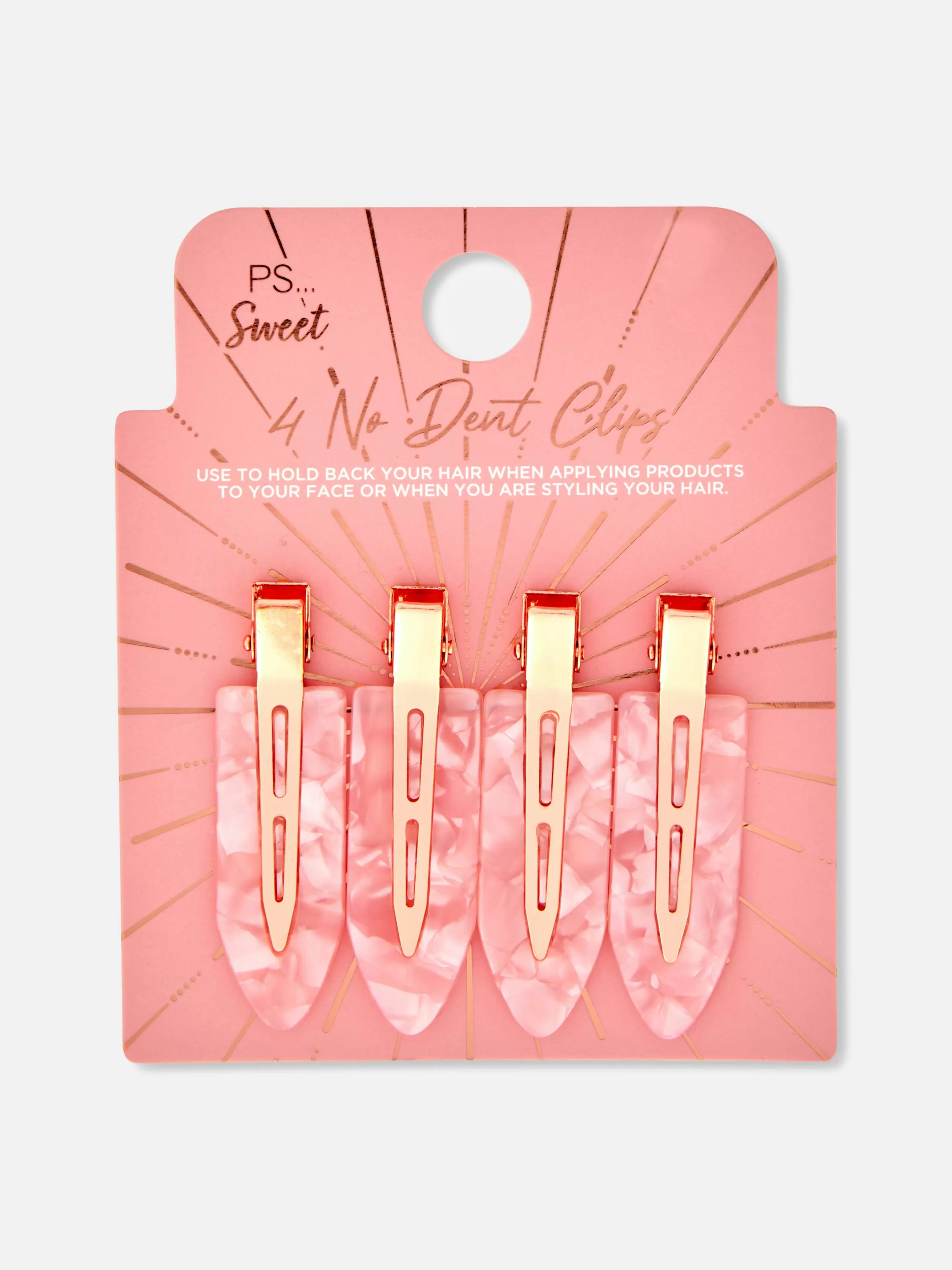 Acessórios De Cabelo*Primark PS... Ganchos Cabelo S/ Marcas Sweet Cor-de-rosa