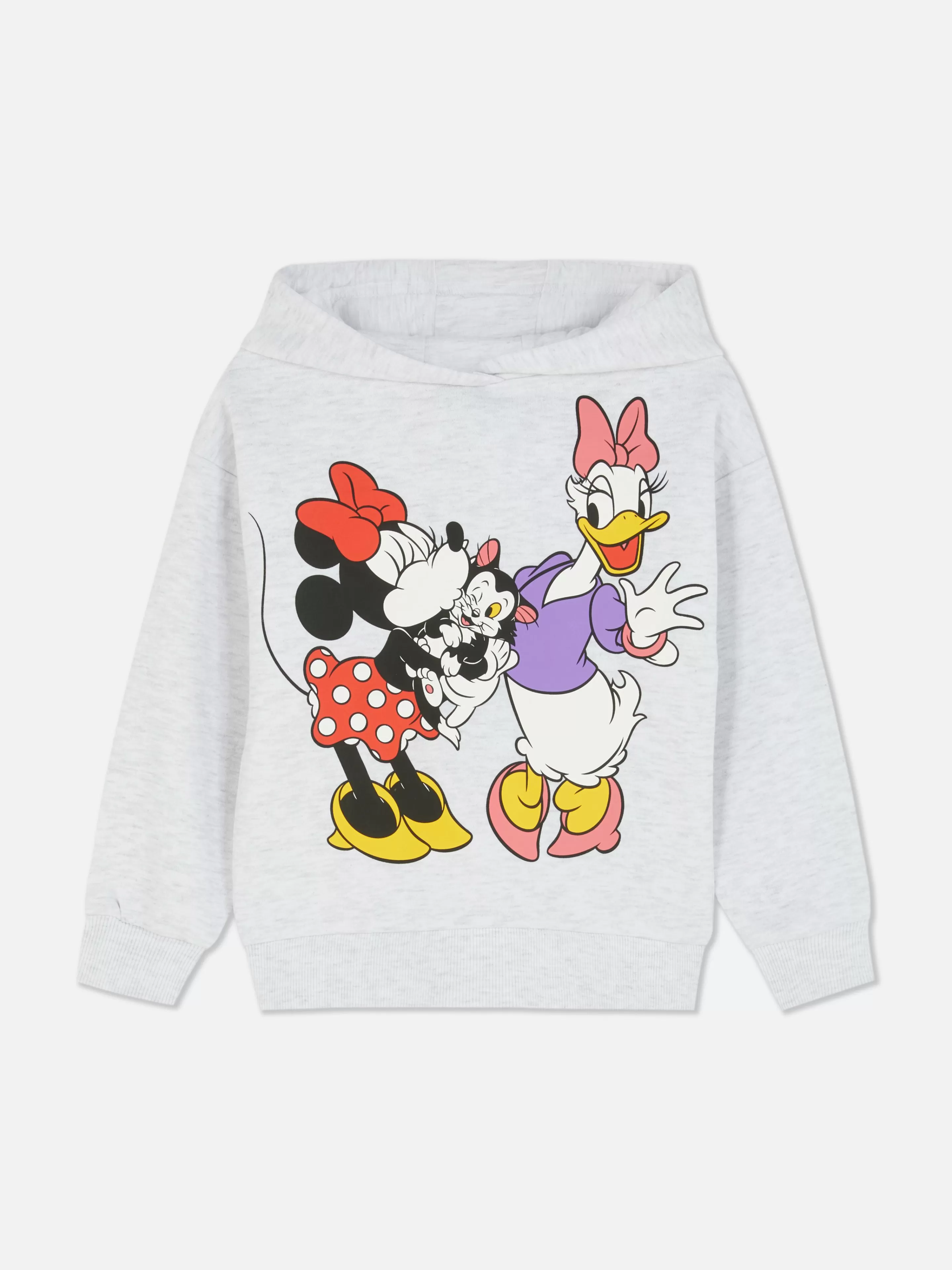 Camisolas Com E Sem Capuz*Primark Pulôver Capuz Disney Minnie Mouse & Friends Cinzento marmoreado