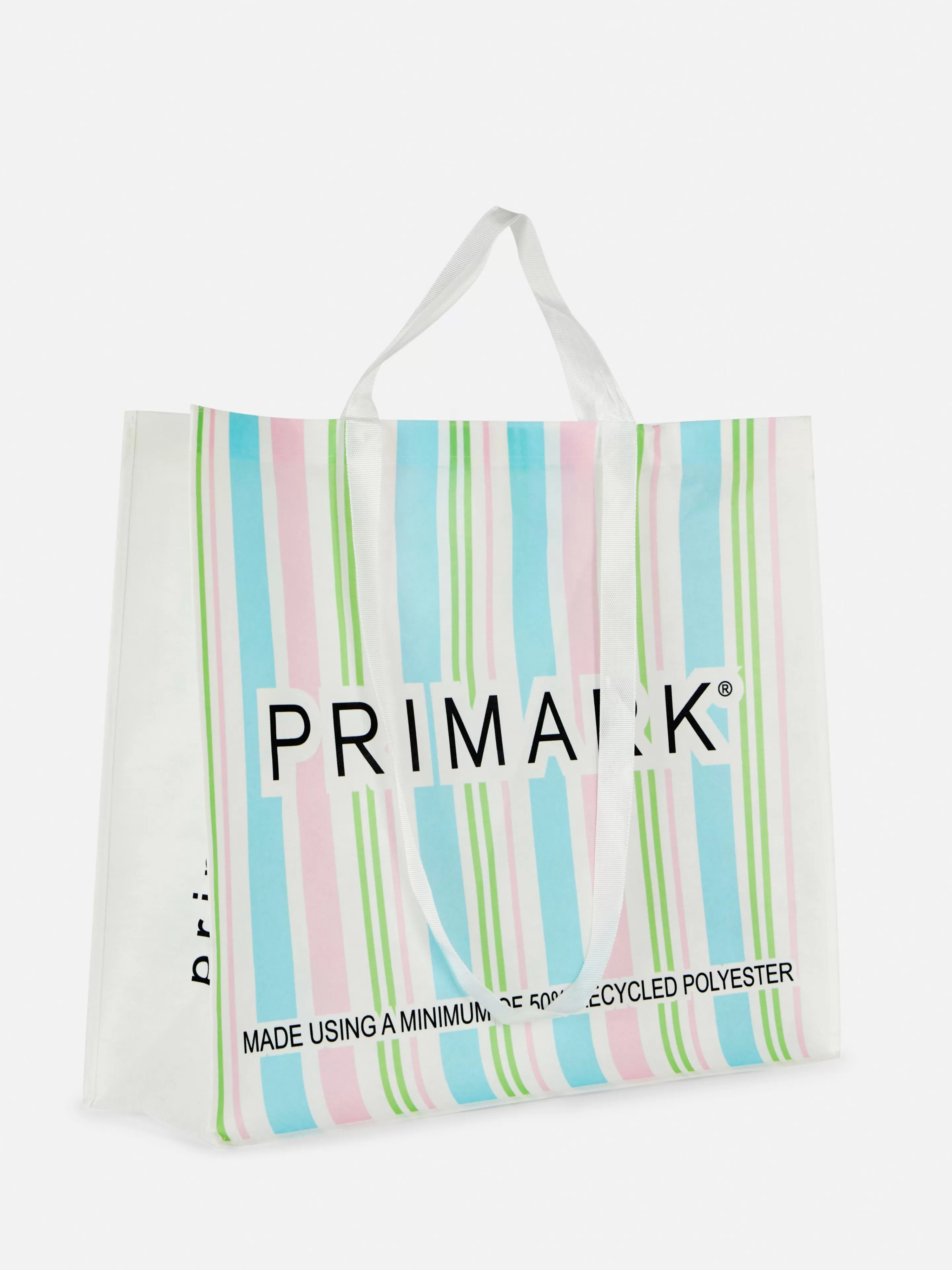 Malas E Carteiras*Primark Saco Compras XL Estampado Riscas Multicolor