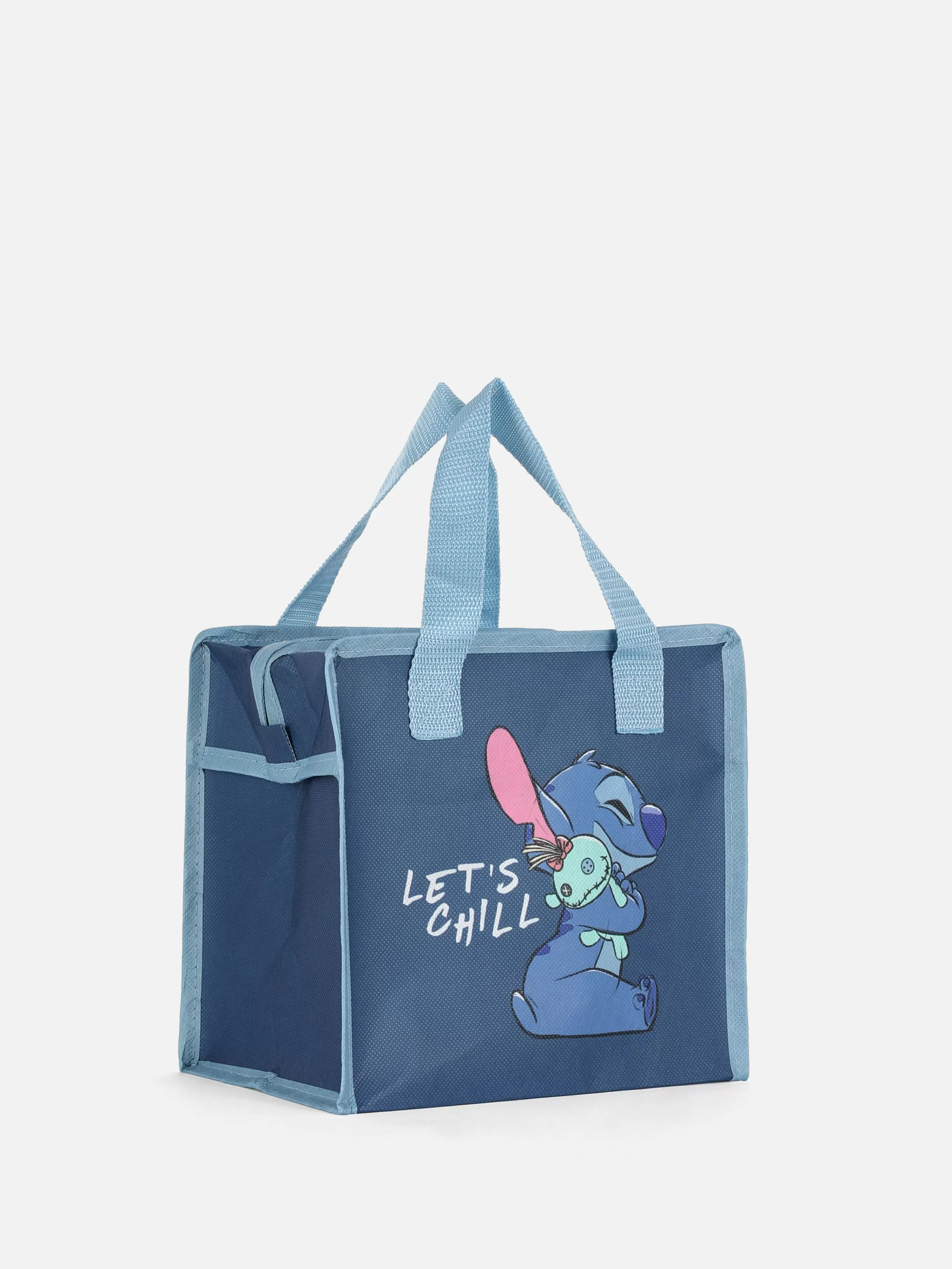 Malas E Carteiras*Primark Saco Reutilizável Disney Stitch Azul-marinho