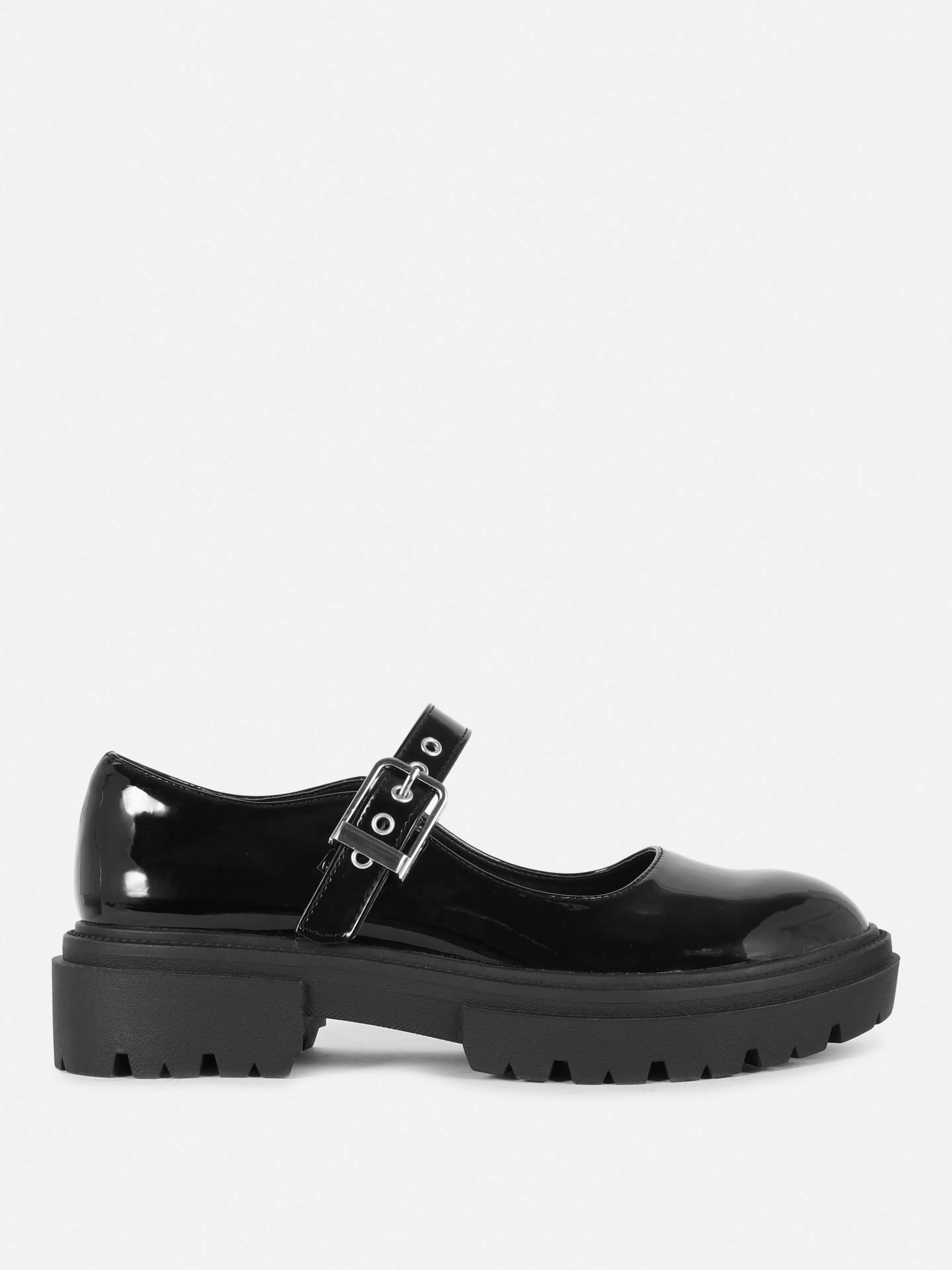 Sapatos Rasos*Primark Sapatos Mary Jane Sola Grossa Preto