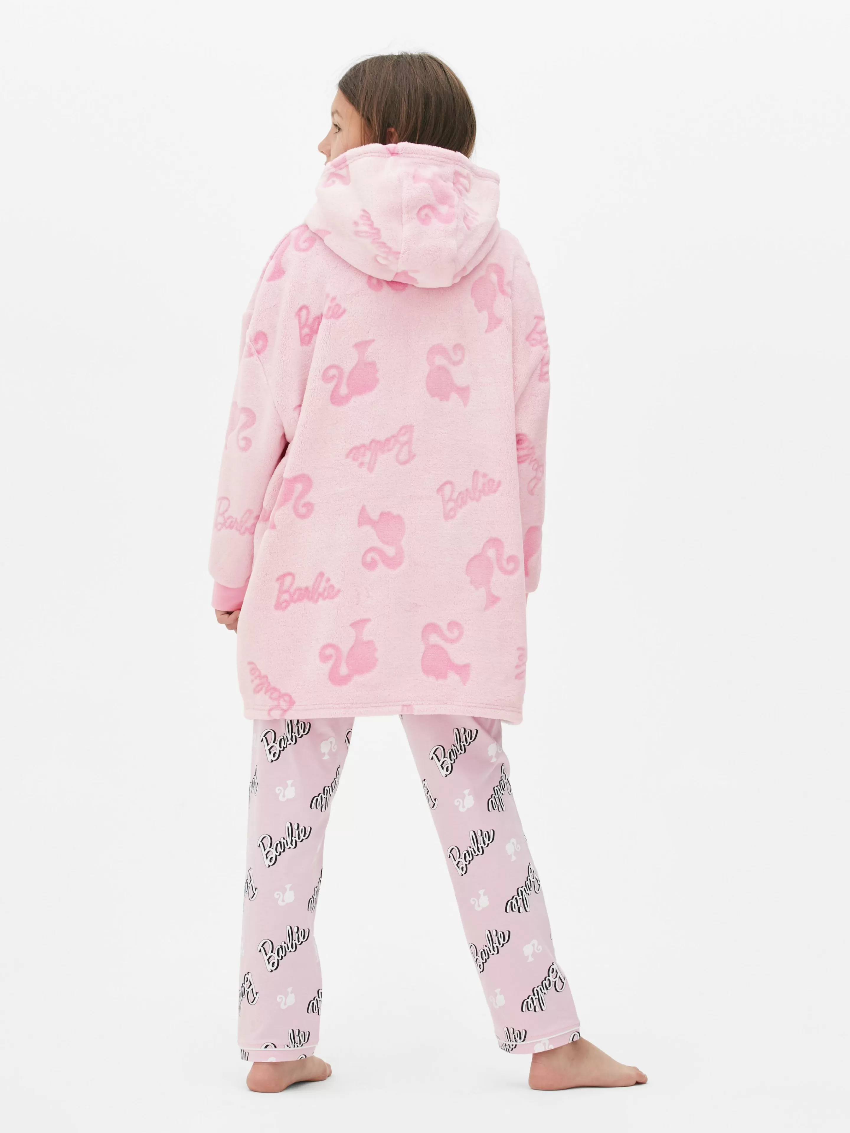 Snuddies E Pijamas-Macacão*Primark Snuddie Barbie Criança Cor-de-rosa