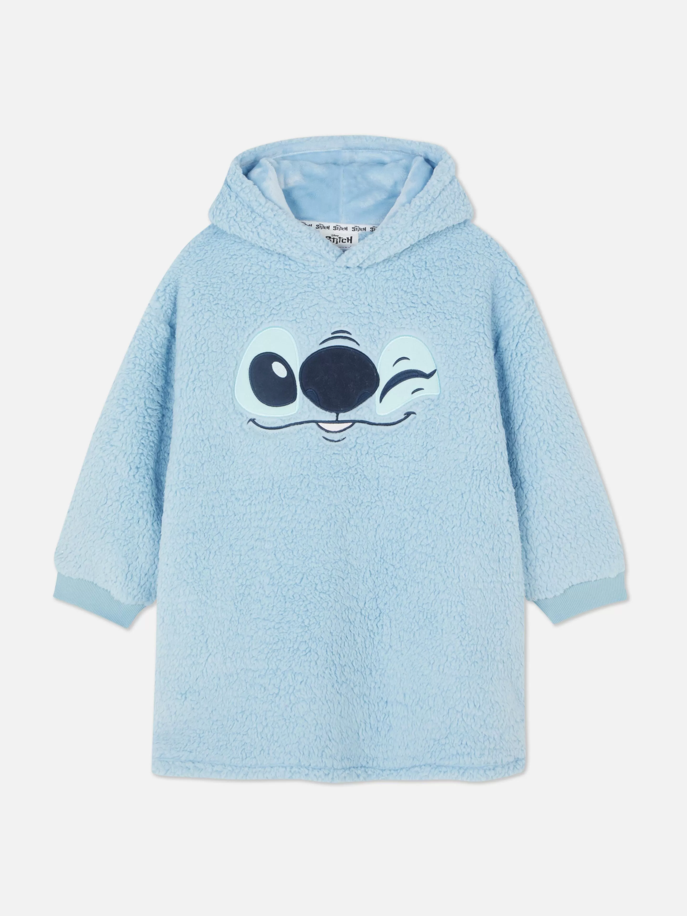 Snuddies E Pijamas-Macacão*Primark Snuddie Malha Polar Disney Lilo & Stitch Azul