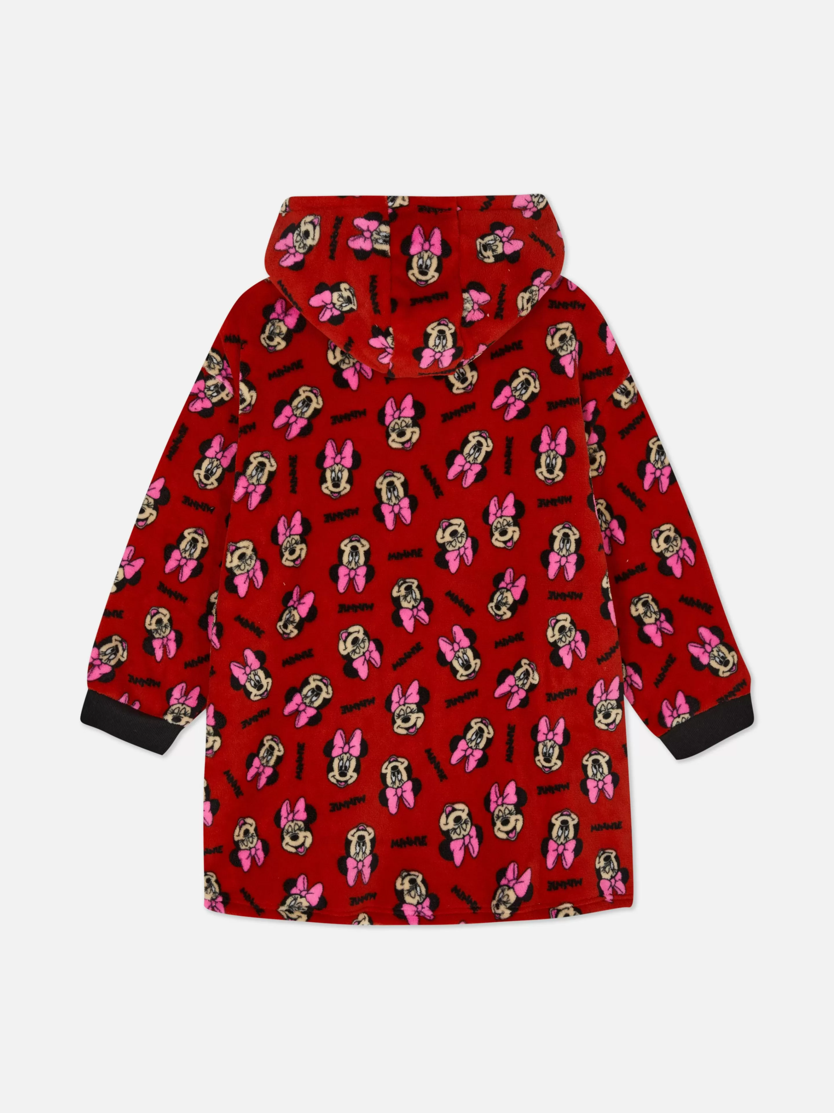 Snuddies E Pijamas-Macacão*Primark Snuddie Malha Polar Disney Minnie Criança Vermelho