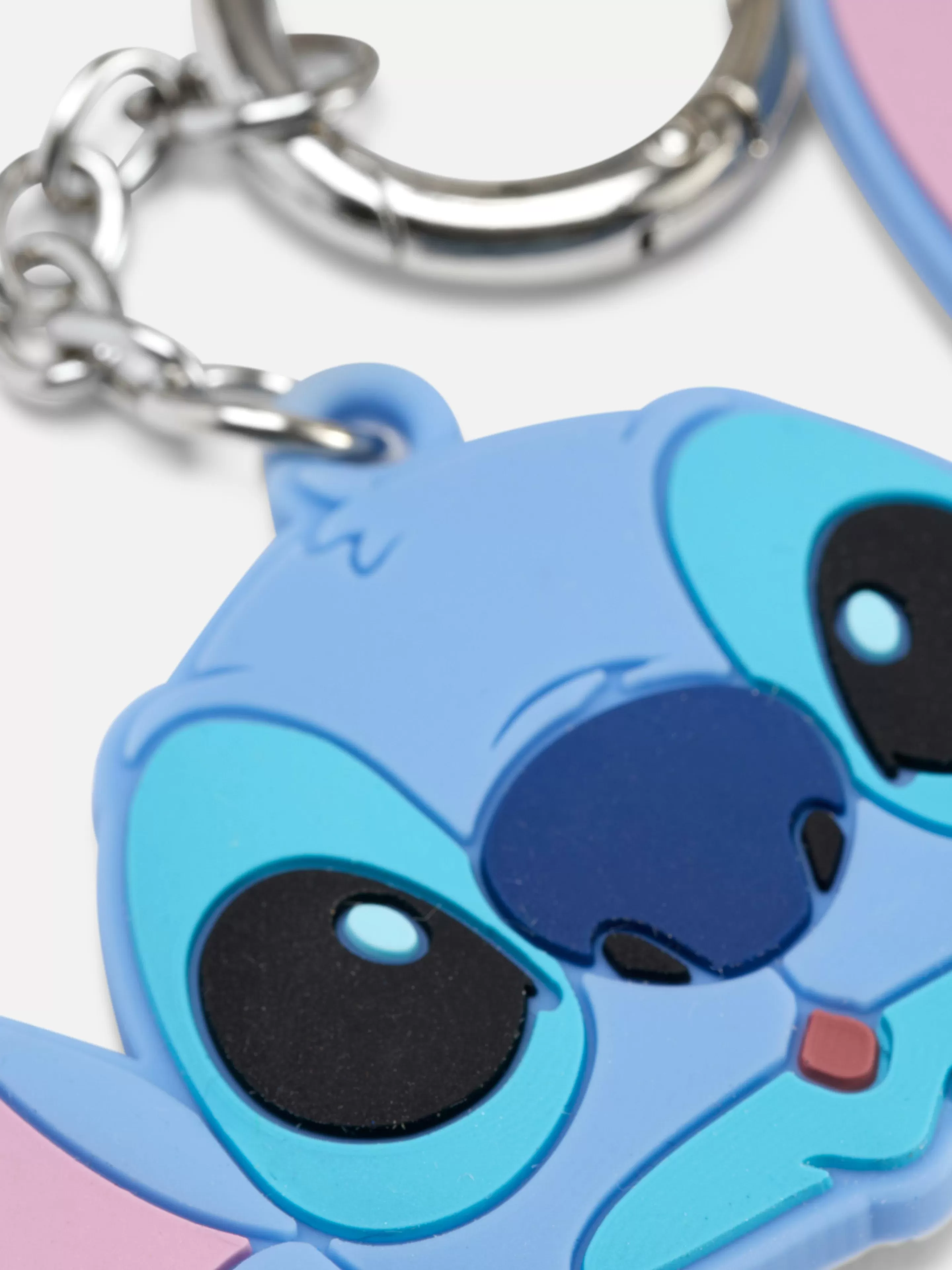 Acessórios De Viagem*Primark Suporte Etiqueta Localização Pendente Disney Stitch Azul