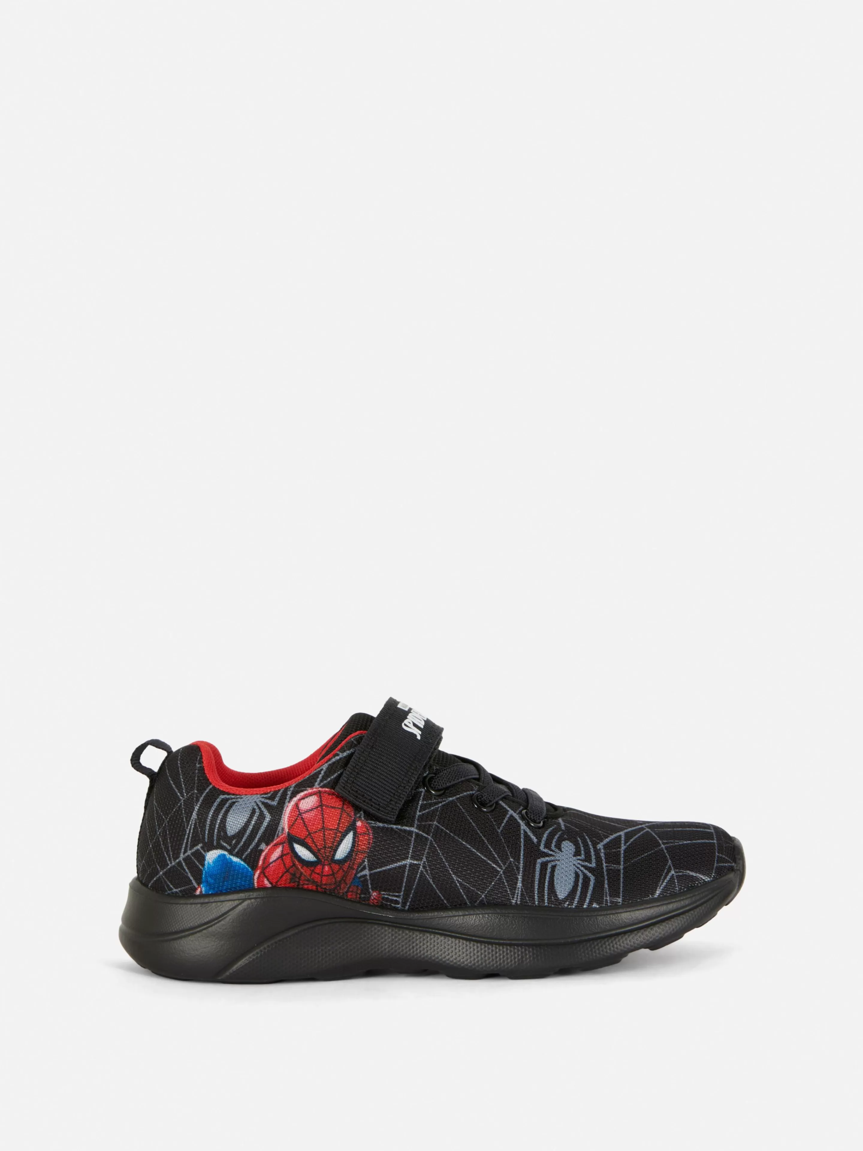 Ténis*Primark Ténis Cano Baixo Marvel Homem-Aranha Preto