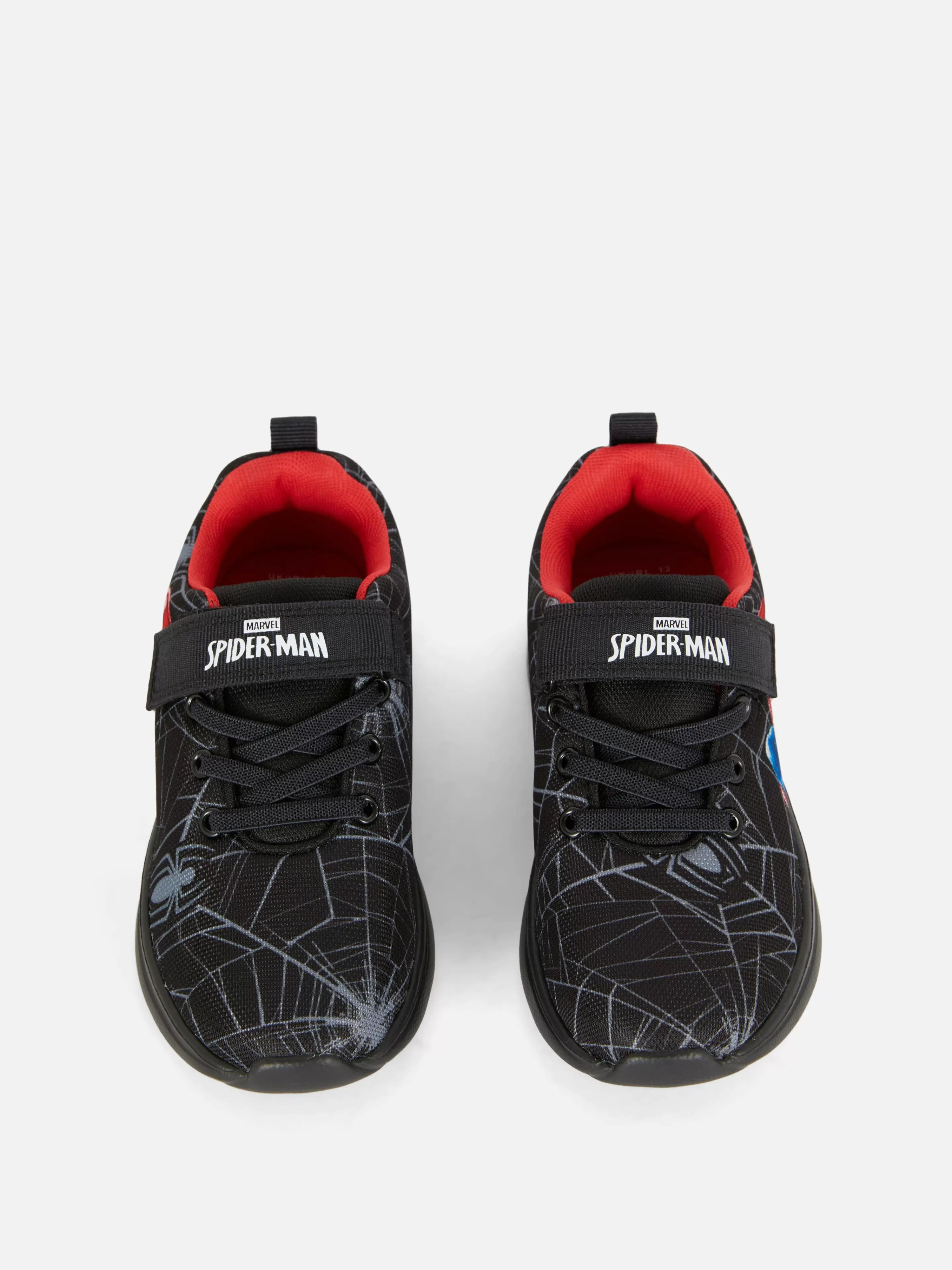 Ténis*Primark Ténis Cano Baixo Marvel Homem-Aranha Preto