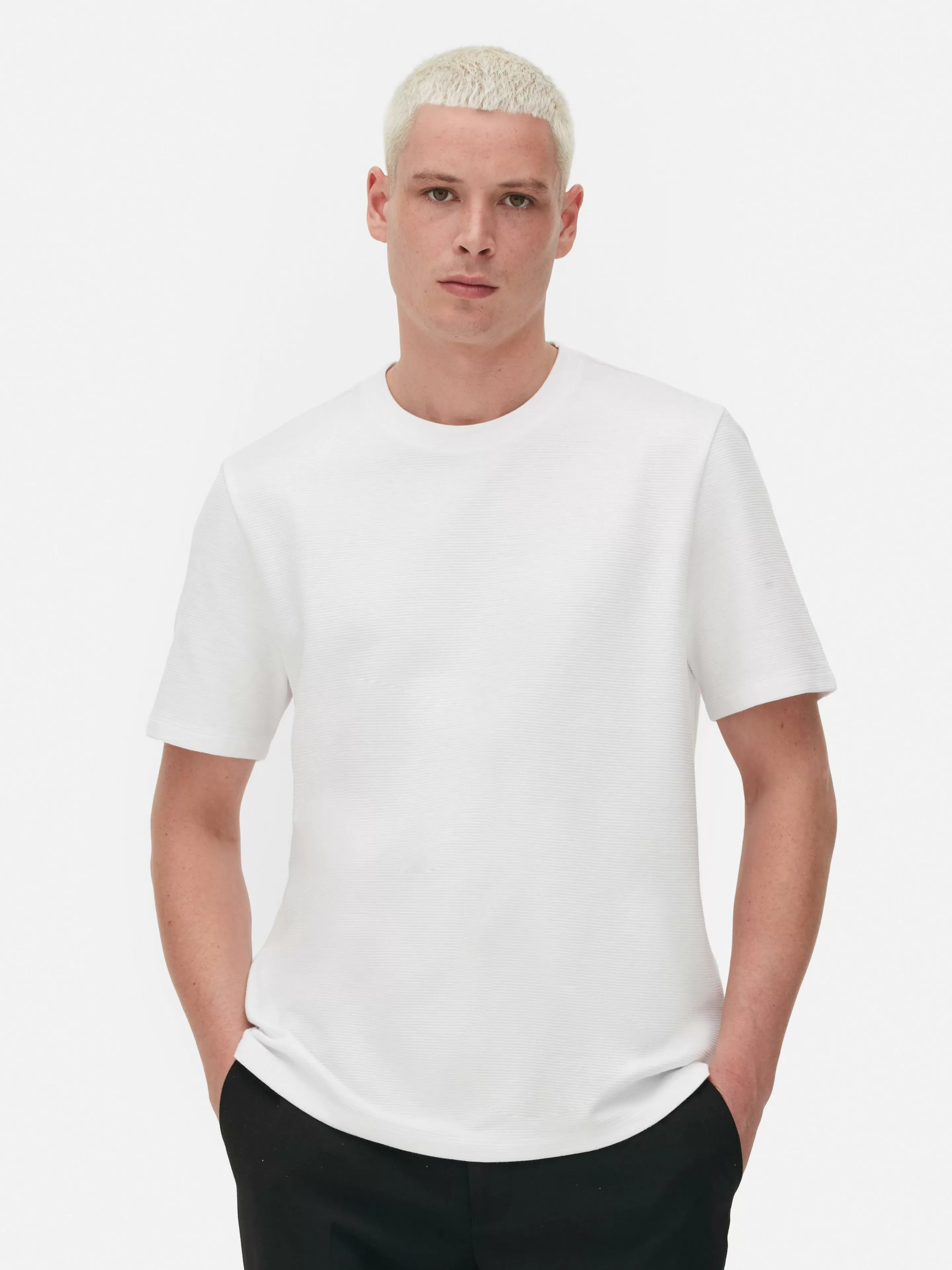 Tops E T-Shirts*Primark T-shirt Canelada Otomana Branco