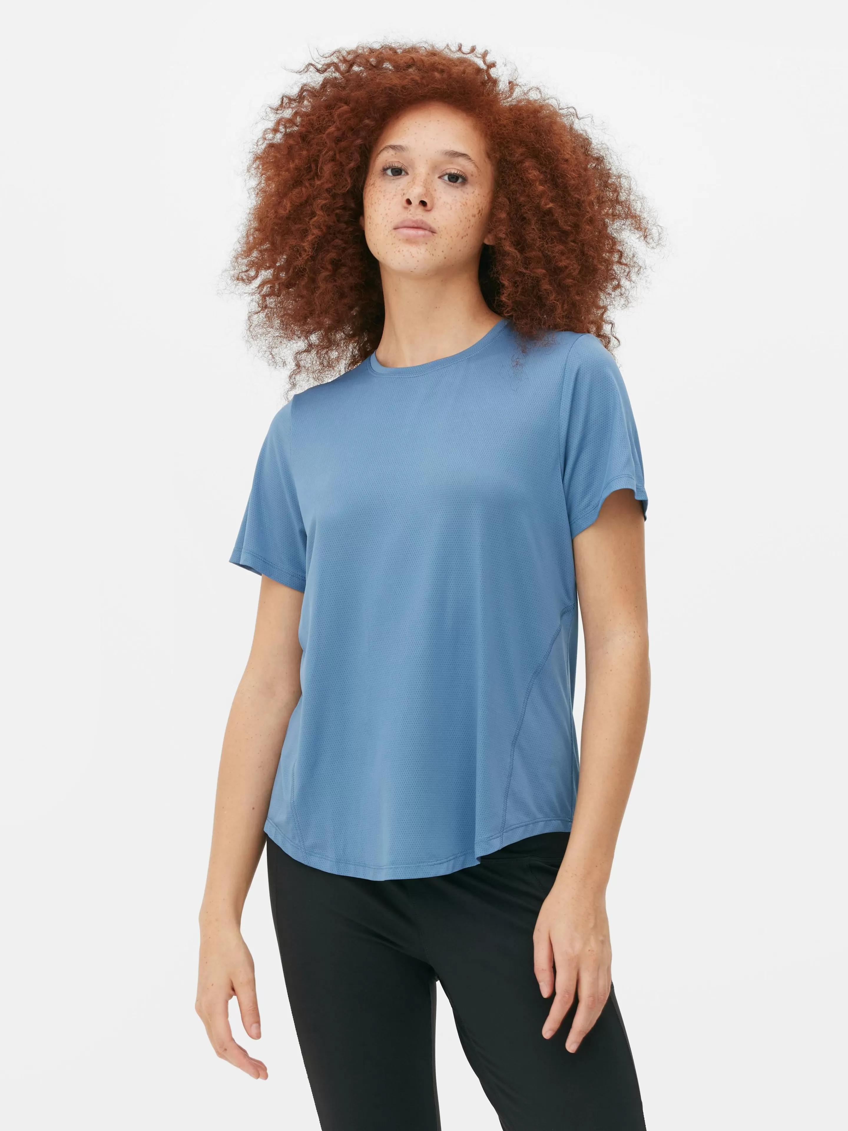 Roupas De Ginásio E De Desporto*Primark T-shirt Desporto Azul