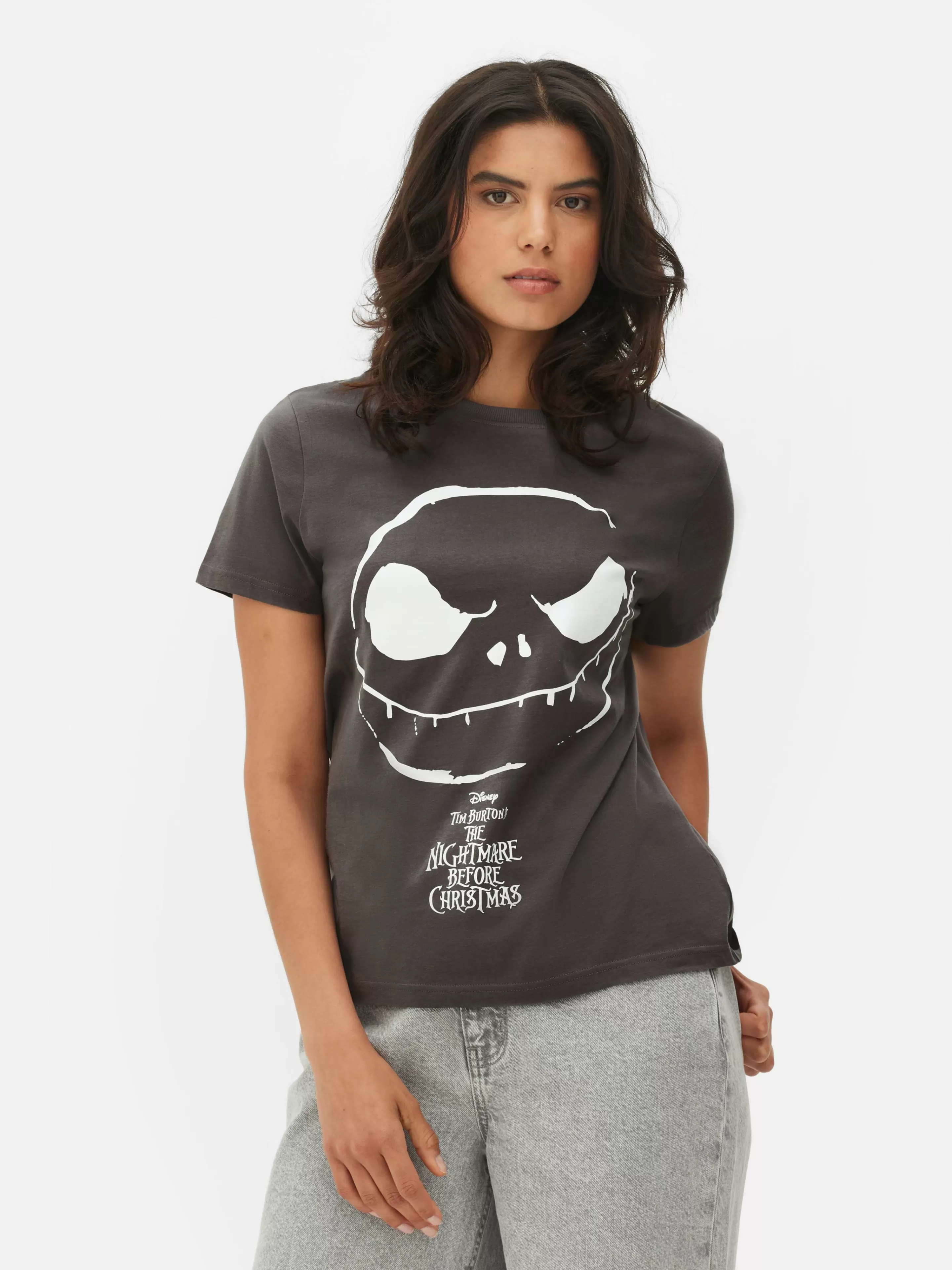 Tops E T-Shirts*Primark T-shirt Disney Tim Burton O Estranho Mundo De Jack Carvão