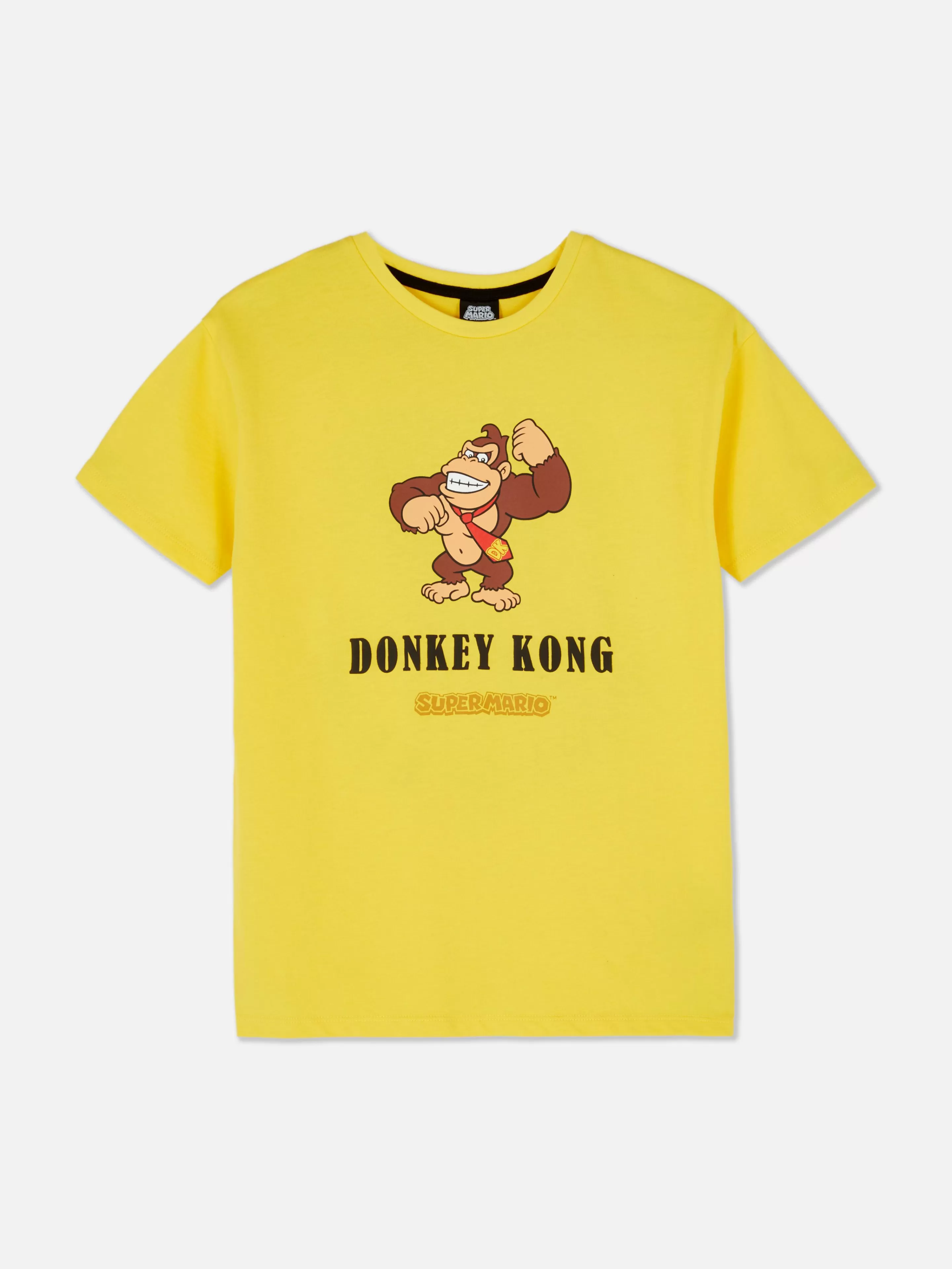 Tops E T-Shirts*Primark T-shirt Donkey Kong Amarelo