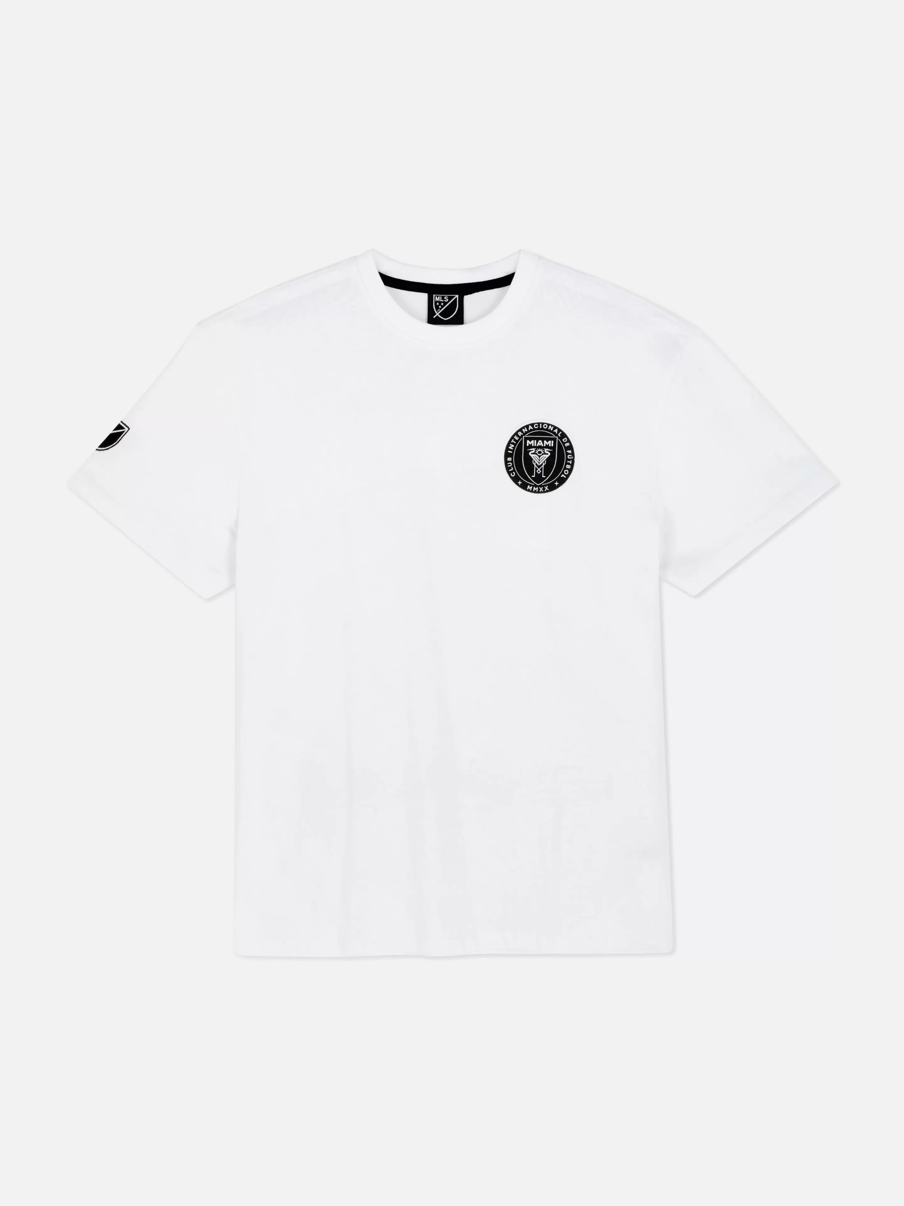 Tops E T-Shirts*Primark T-shirt Estampado Logótipo Inter Miami CF Branco