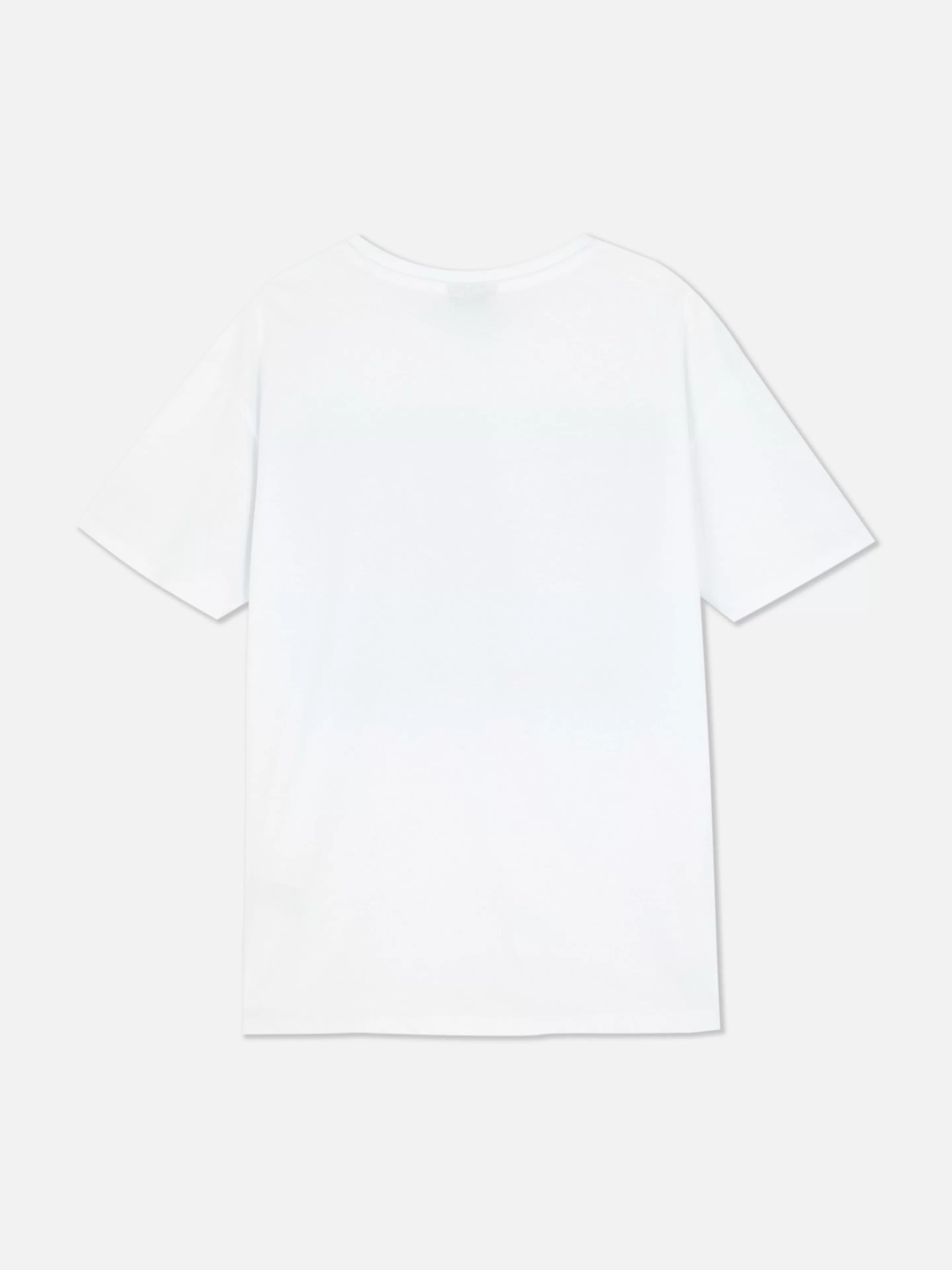 Tops E T-Shirts*Primark T-shirt Gráfica Billie Eilish Branco