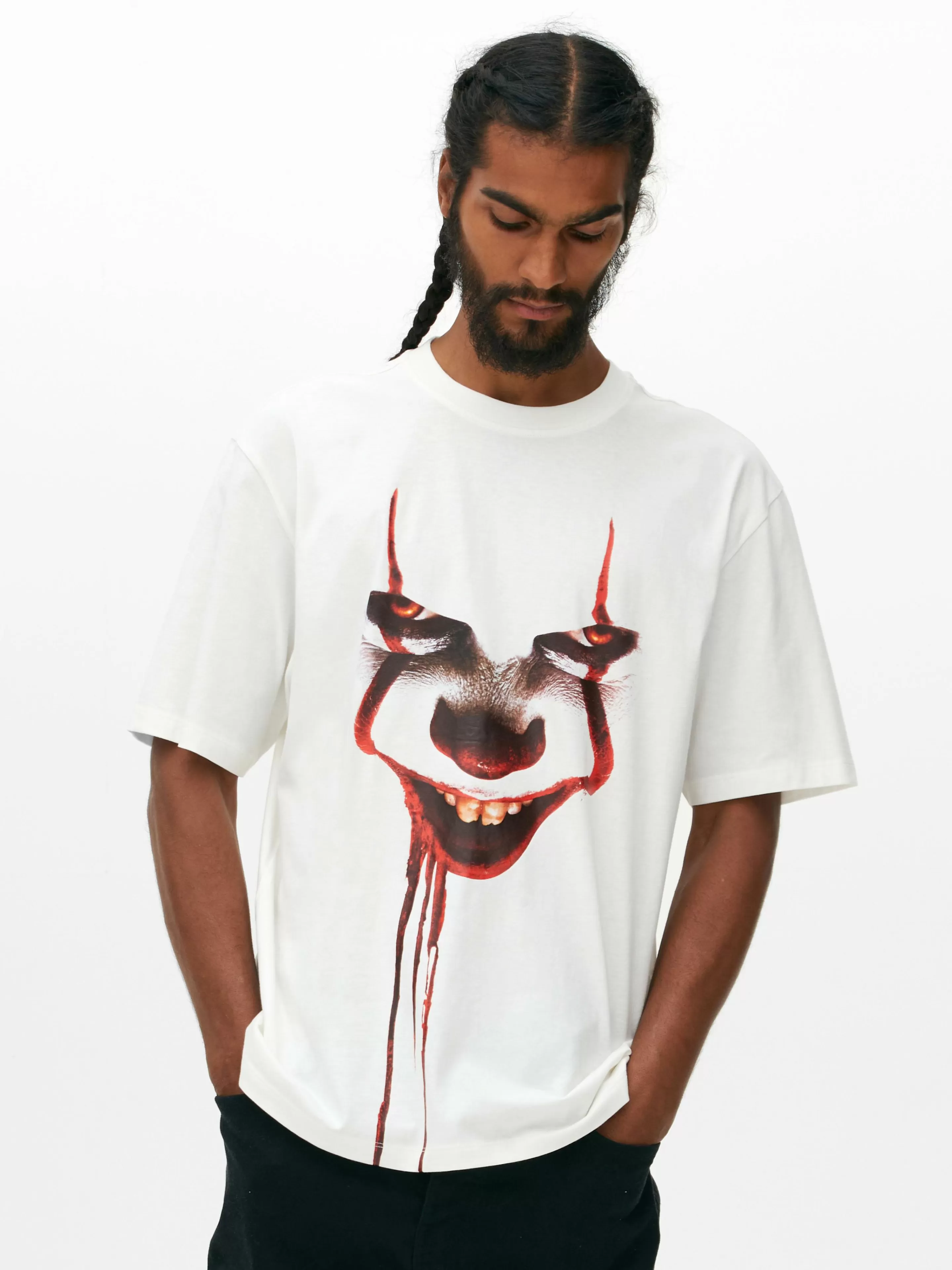 Camisolas E T-Shirts Com Estampado Gráfico | Tops E T-Shirts*Primark T-shirt IT Pennywise Cru