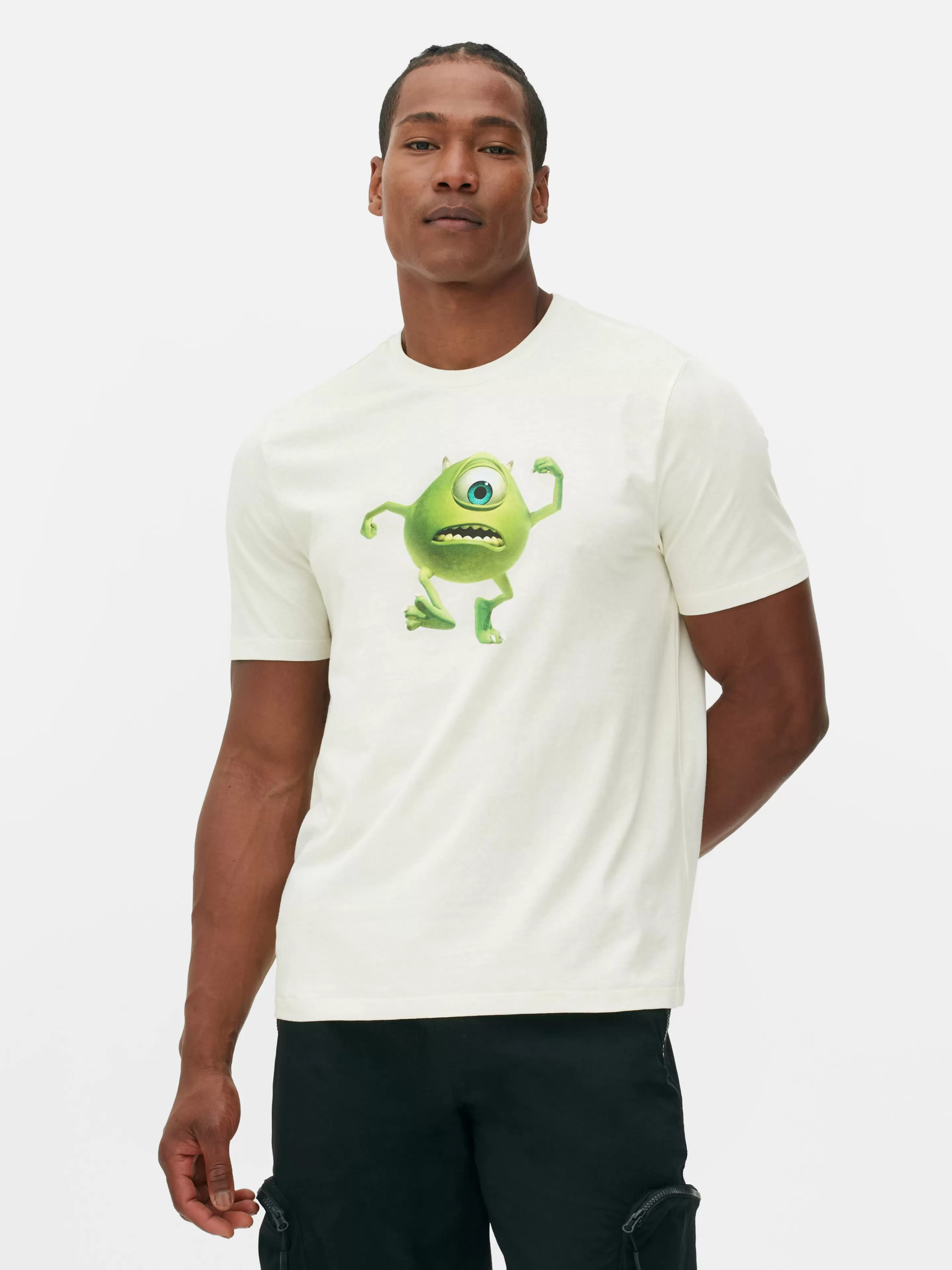 Camisolas E T-Shirts Com Estampado Gráfico | Tops E T-Shirts*Primark T-shirt Monstros E Companhia Mike Cru