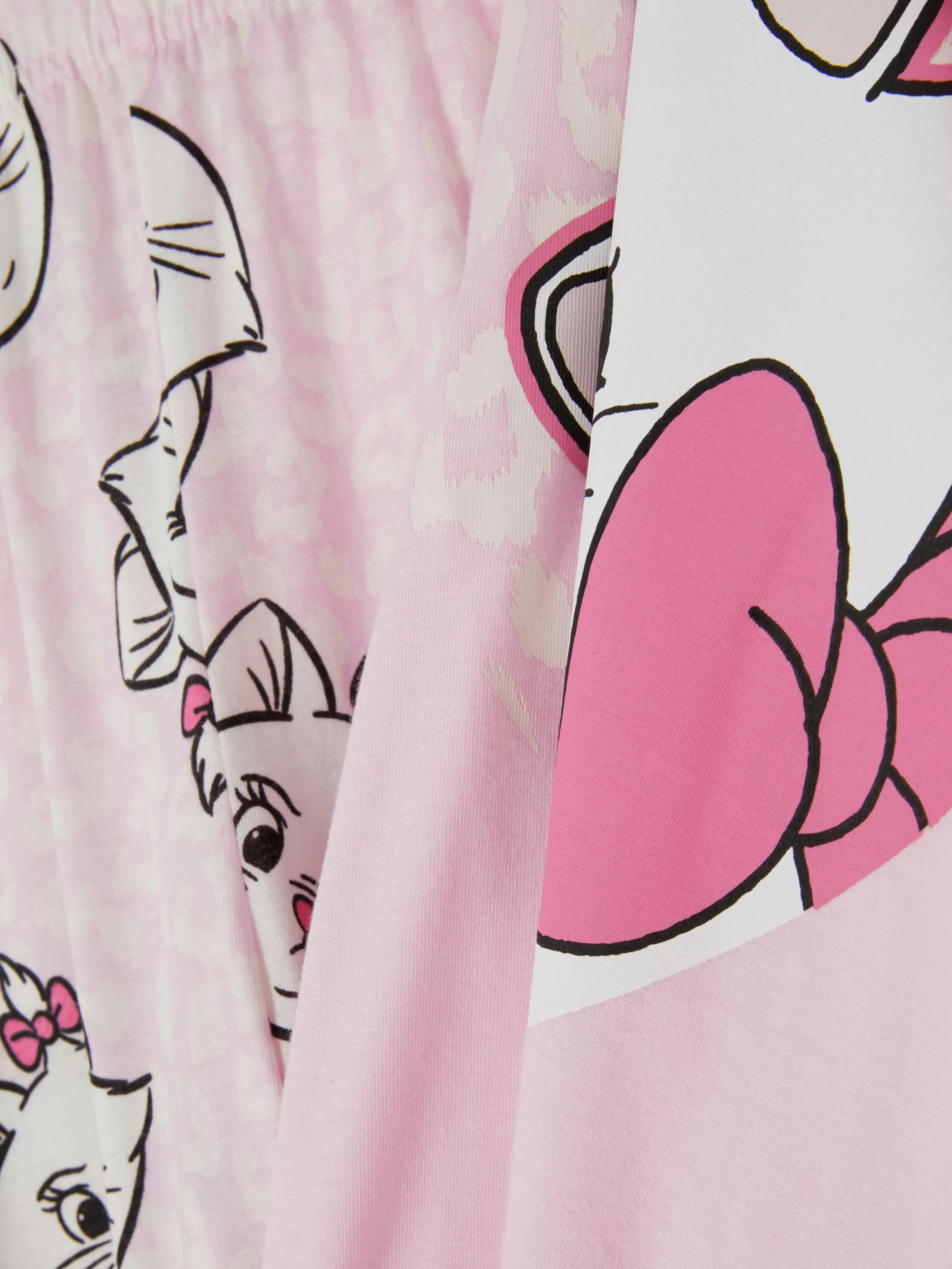 Pijamas*Primark T-shirt Pijama Personagens Disney Rosa-claro