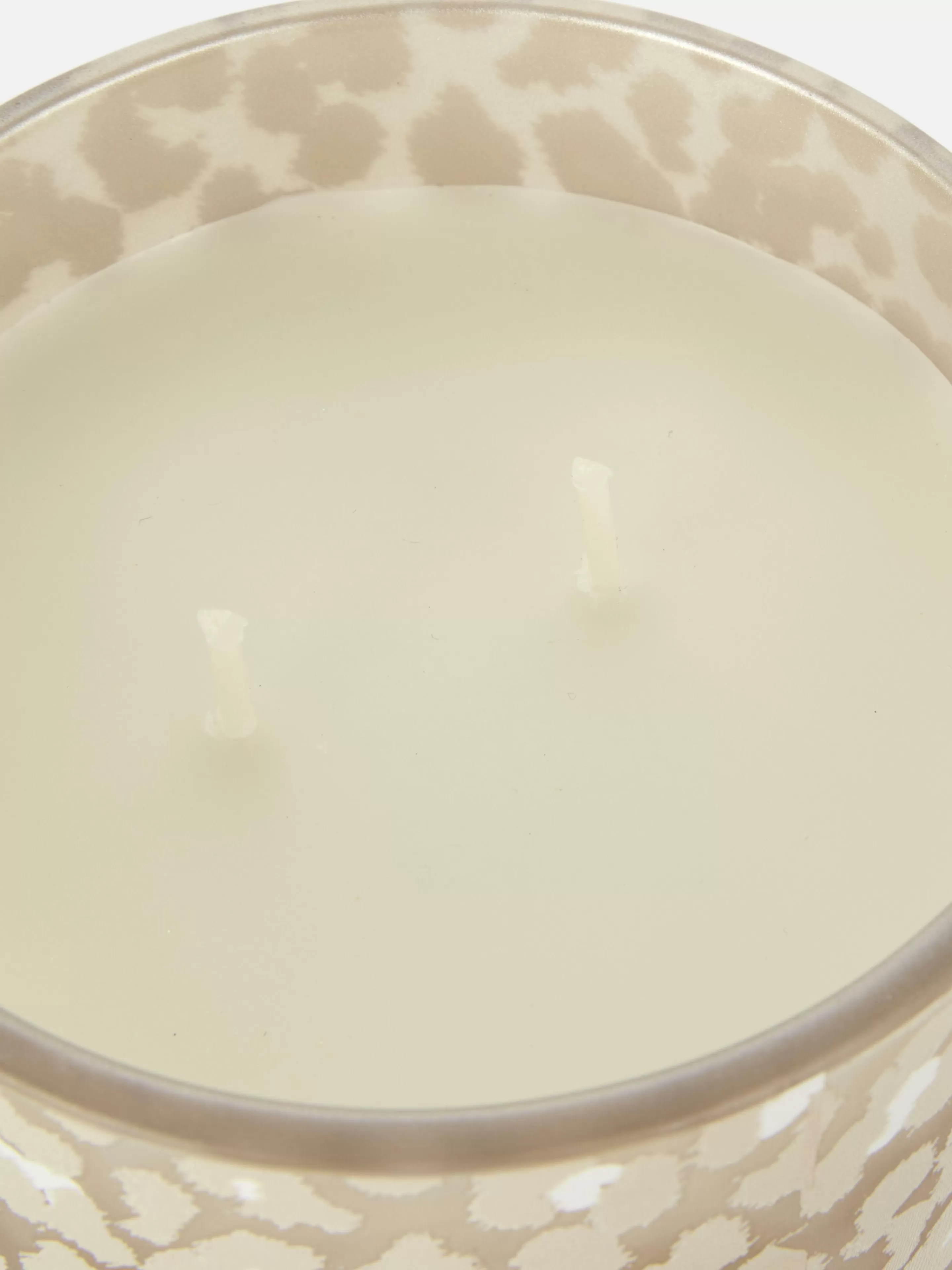 Fragrância Para Casa*Primark Vela Aroma Dois Pavios Frasco Tampa Cinzento