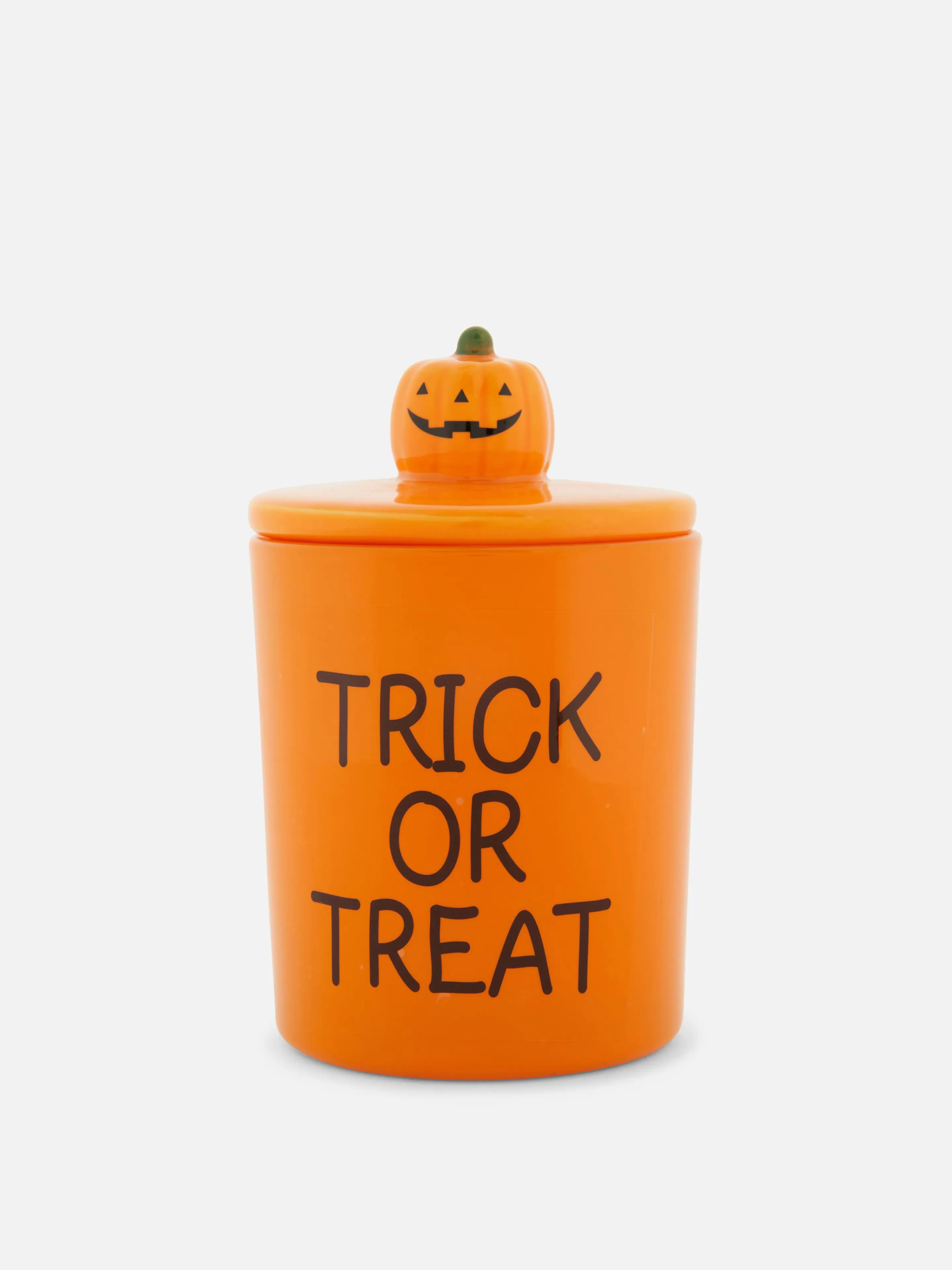 Fragrância Para Casa*Primark Vela Halloween Frasco Tampa Cor de laranja