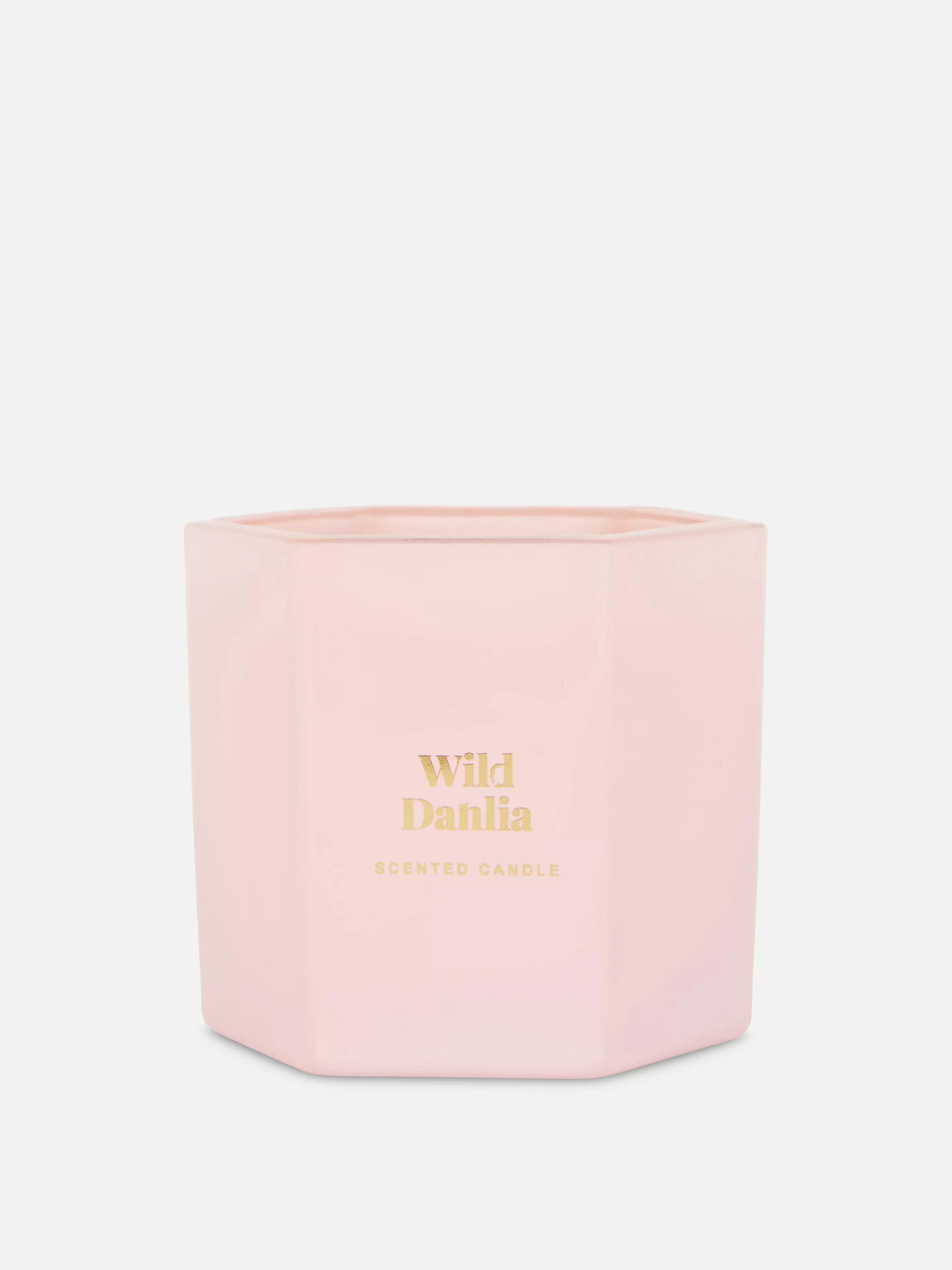 Fragrância Para Casa*Primark Vela Votiva Com Aroma Hexagonal Rosa-claro