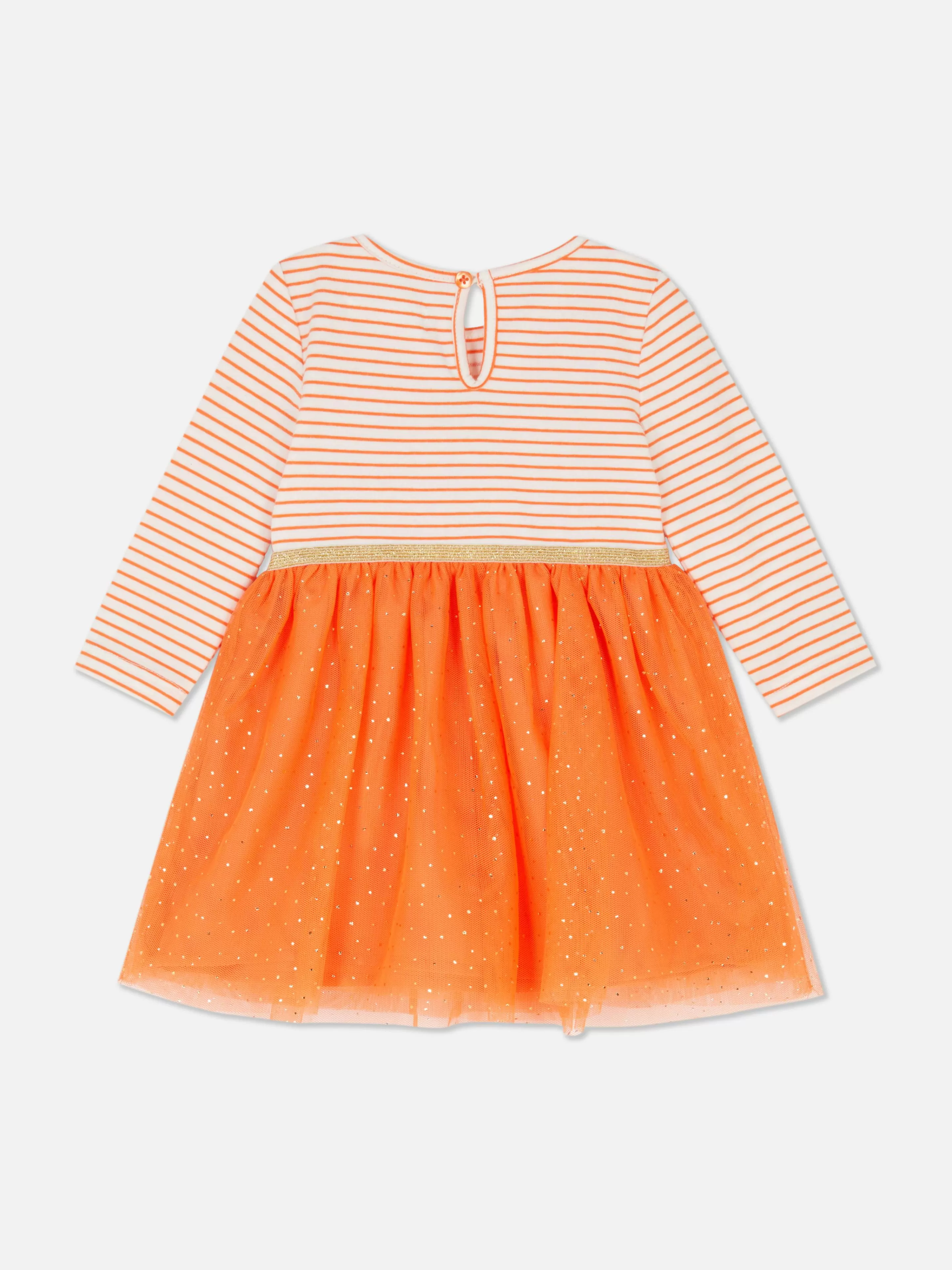 Vestidos E Saias*Primark Vestido Tutu Abóbora Halloween Cor de laranja